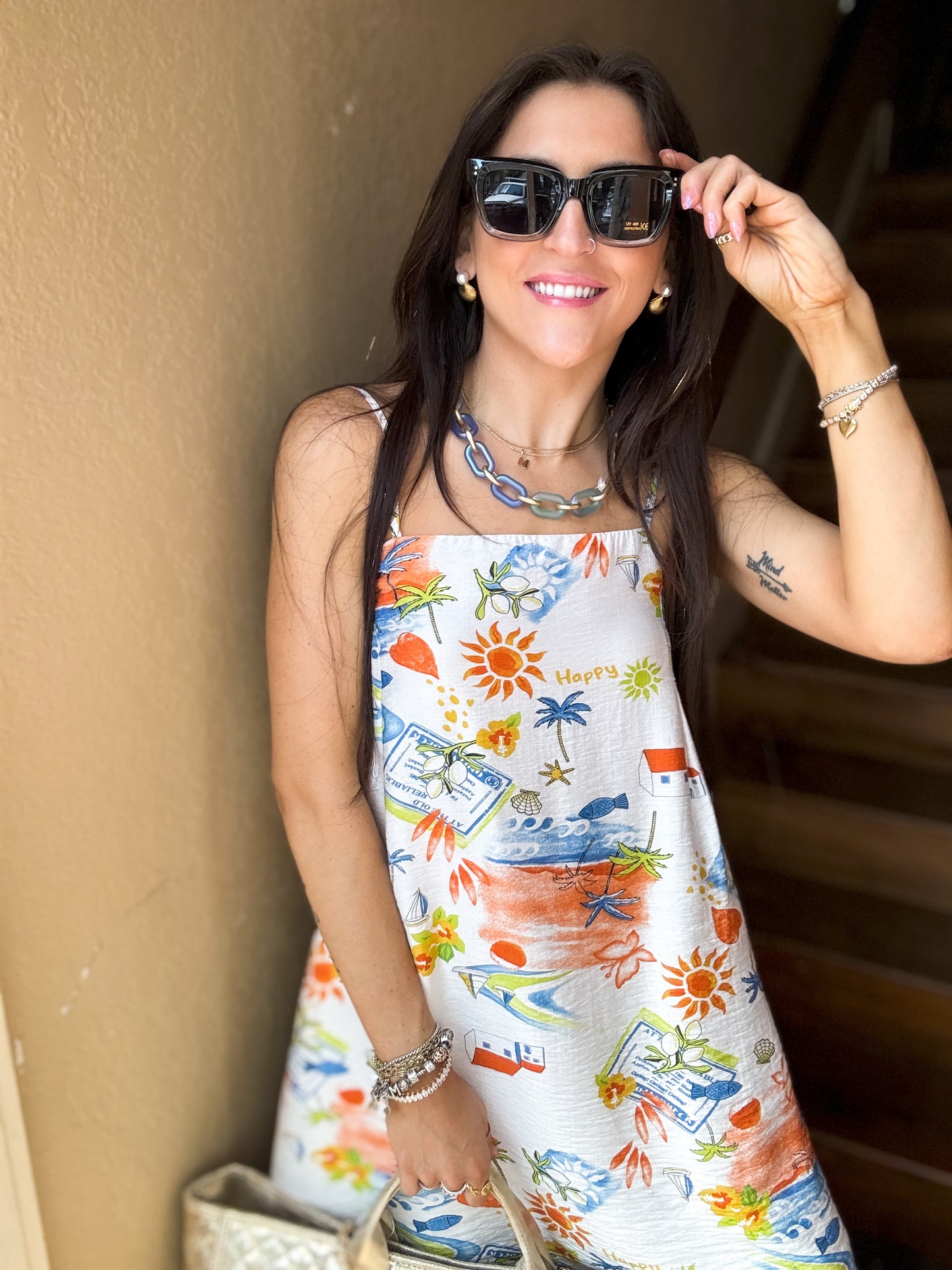 Mediterranean Daydream Dress