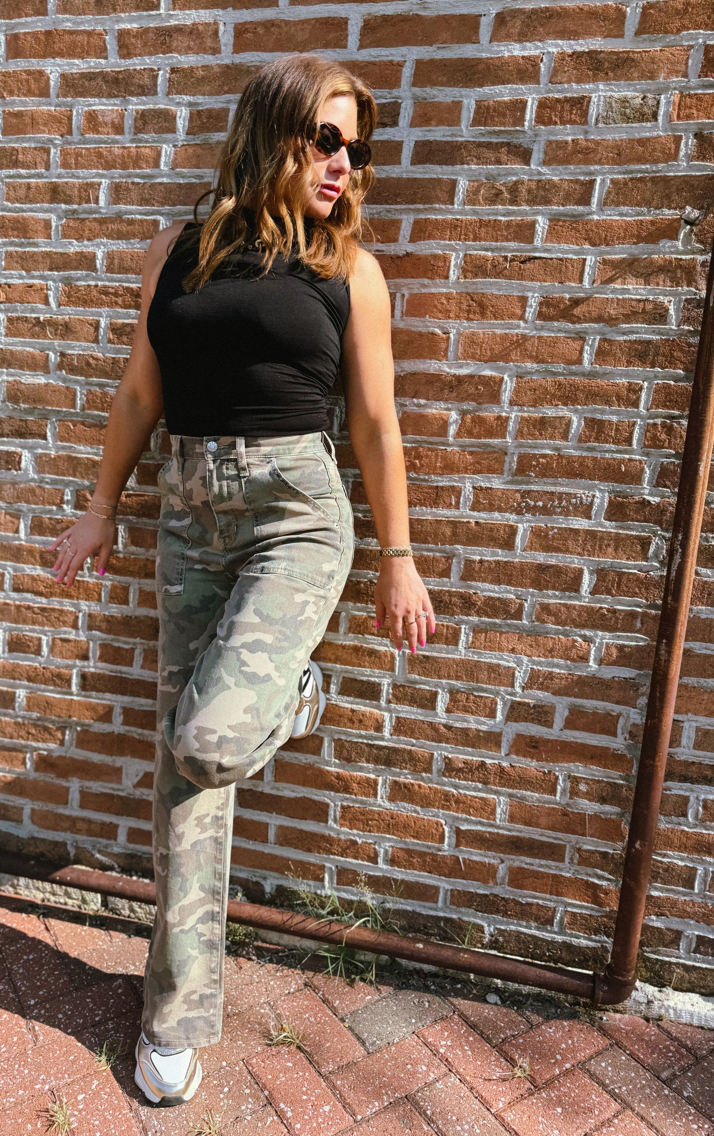 Camo Far Out Patch Pocket Hideaway