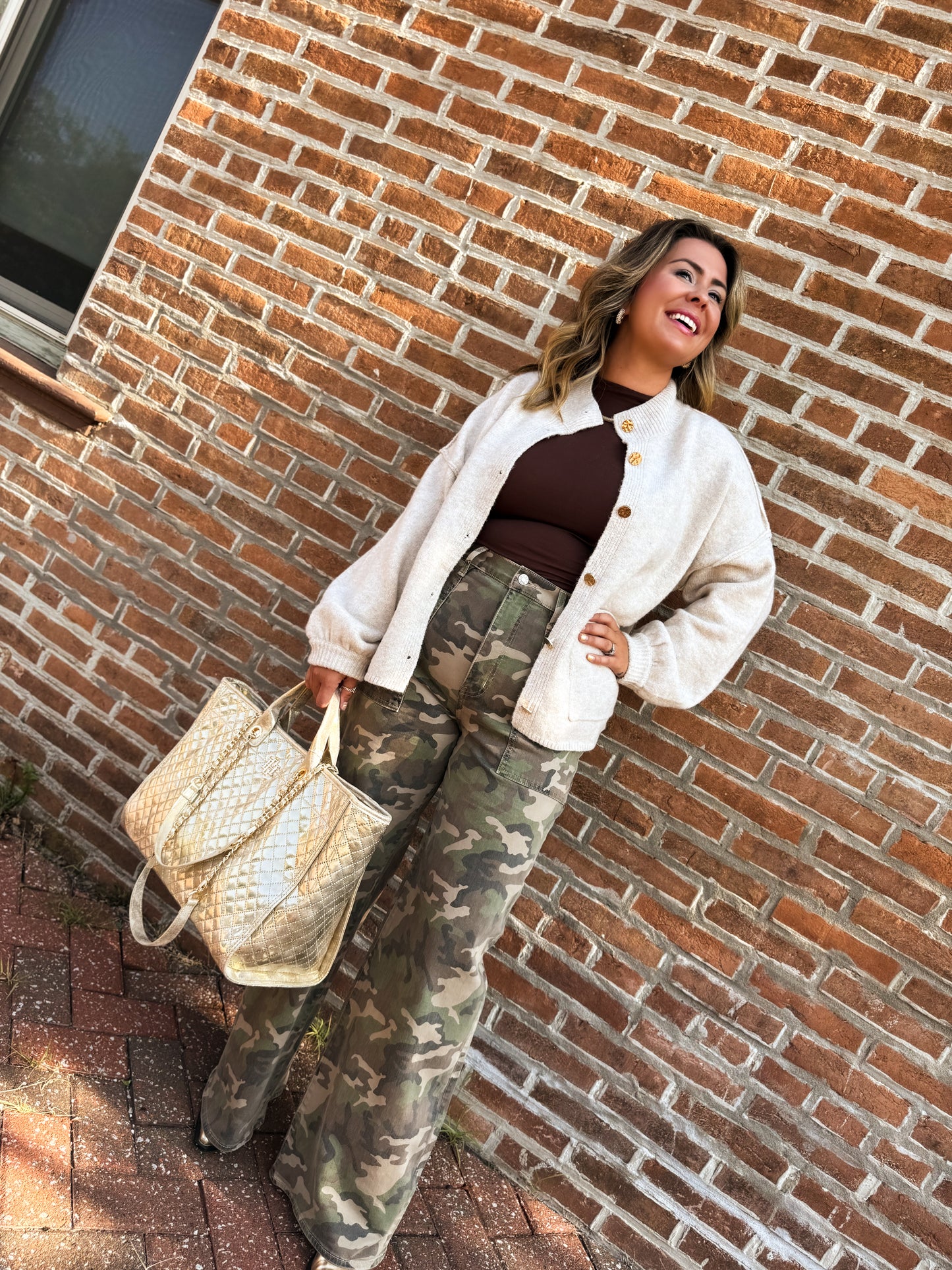 Oatmeal Luxe Layer Cardigan