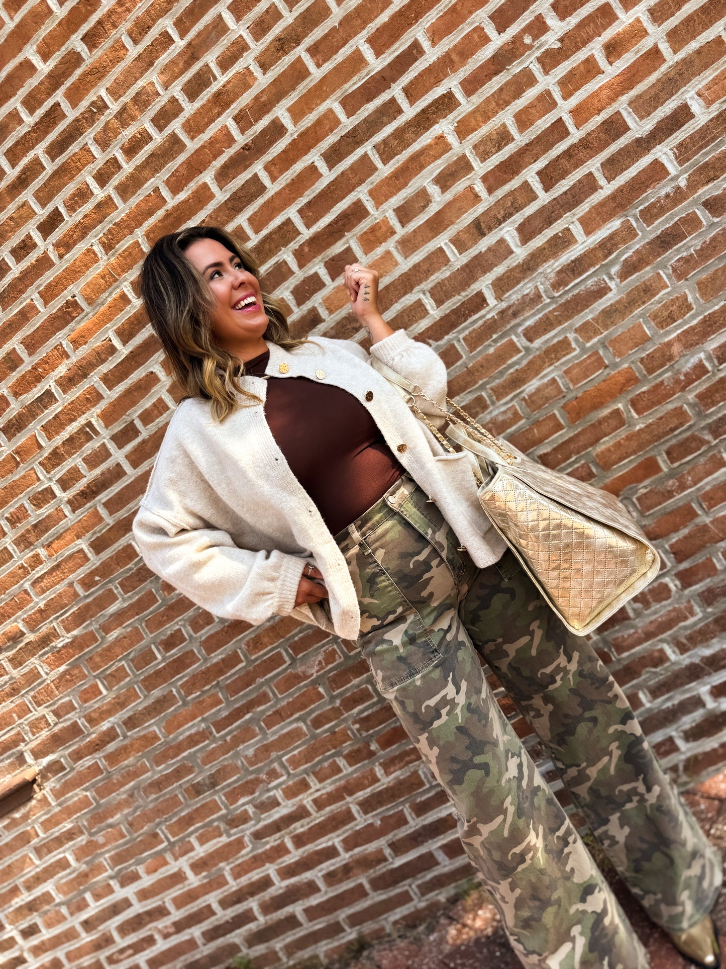 Oatmeal Luxe Layer Cardigan