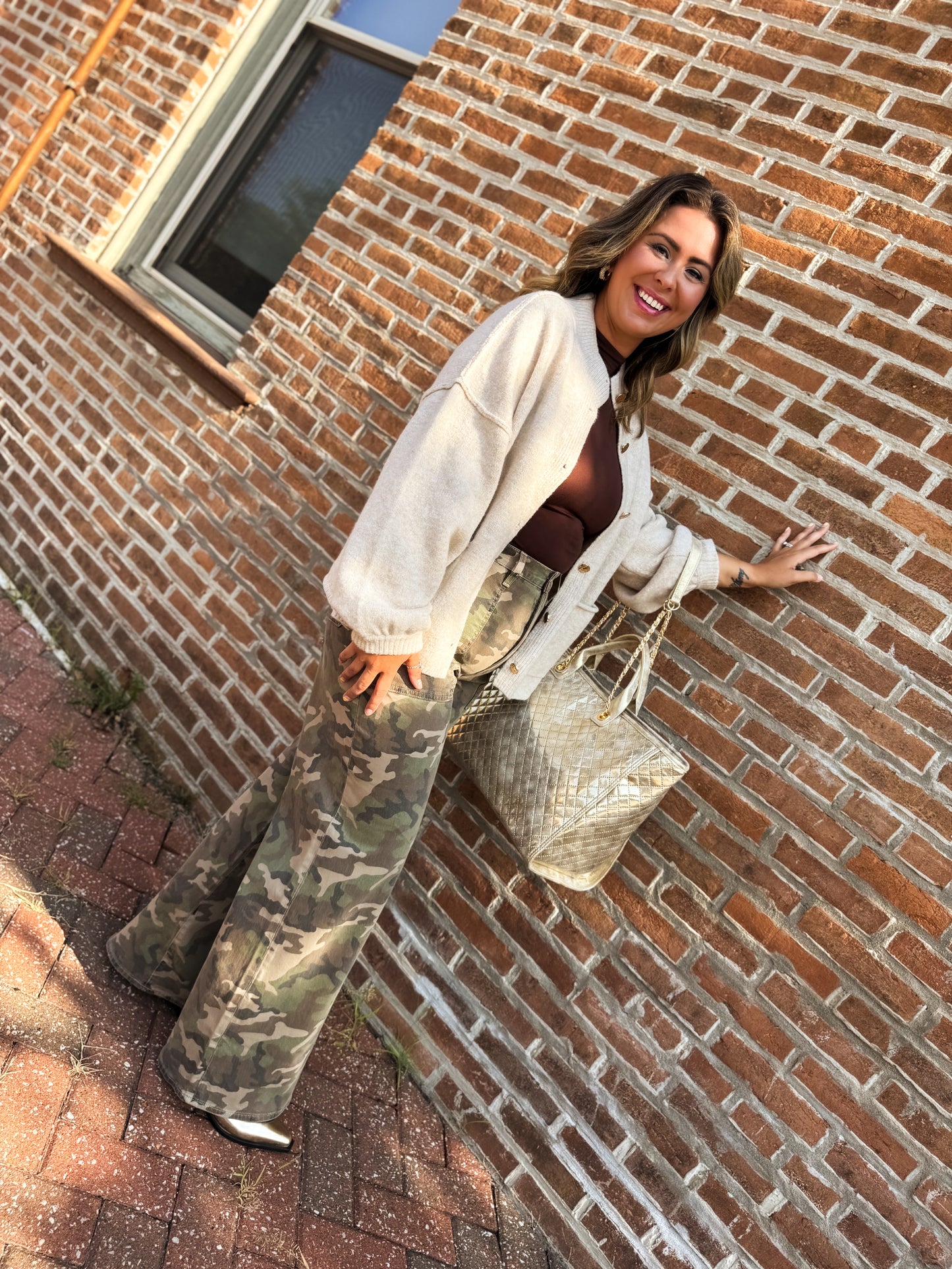 Oatmeal Luxe Layer Cardigan