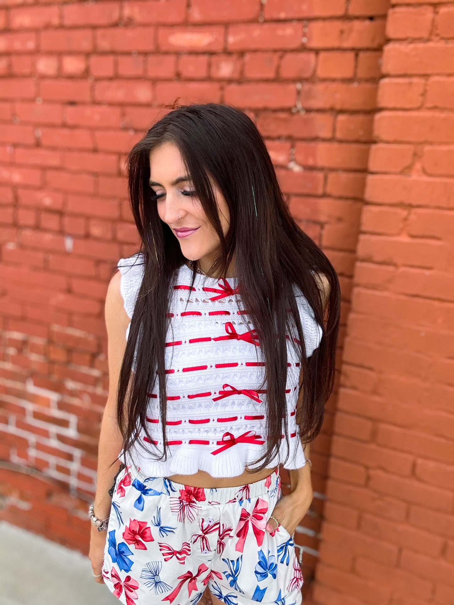Ribbon & Ruffles Tank