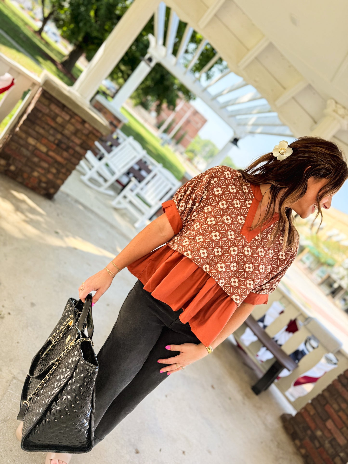 Harvest Bloom Blouse