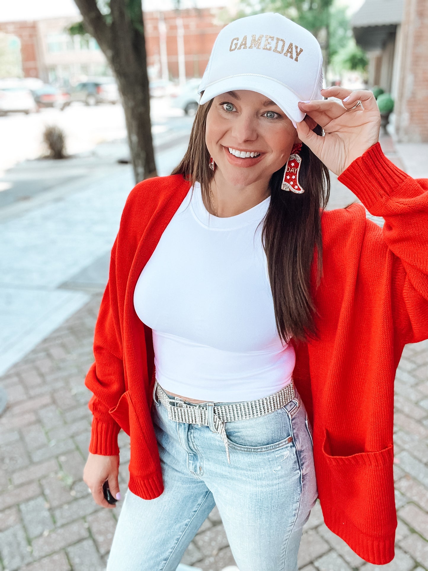 True Story Open Front Cardigan Sweater
