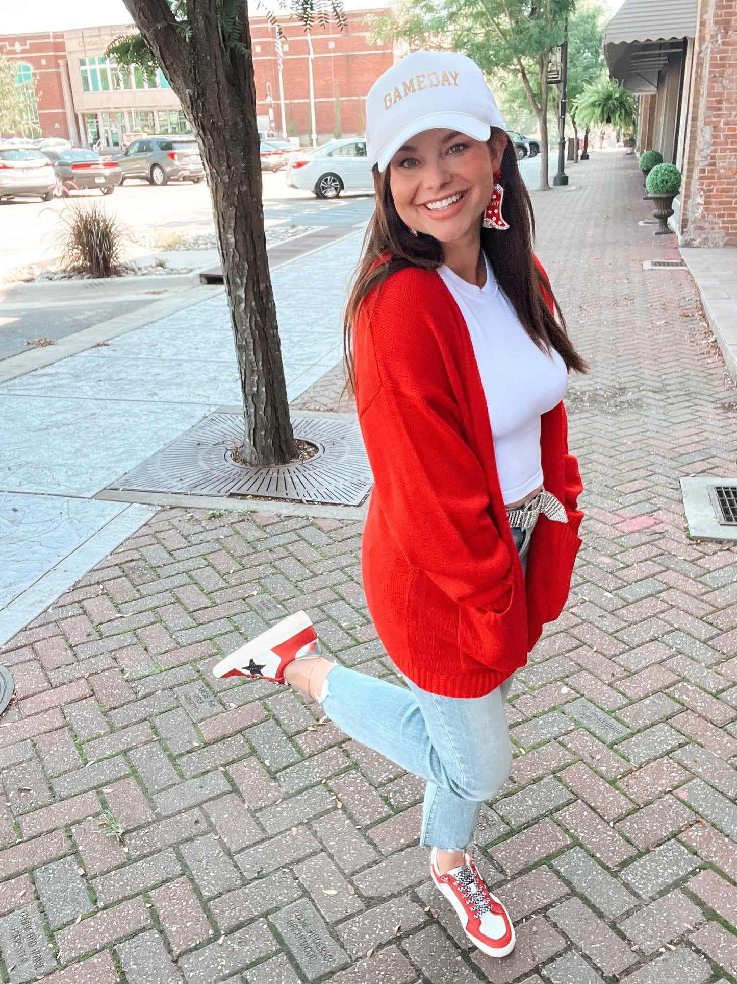 True Story Open Front Cardigan Sweater