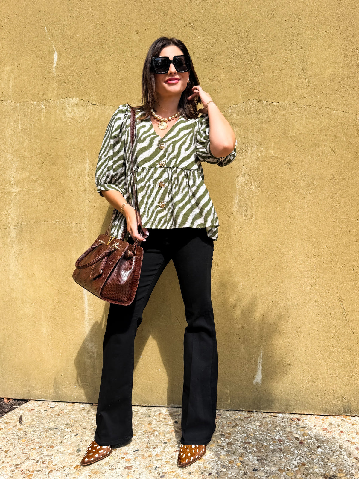 Wildly Refined Peplum Top