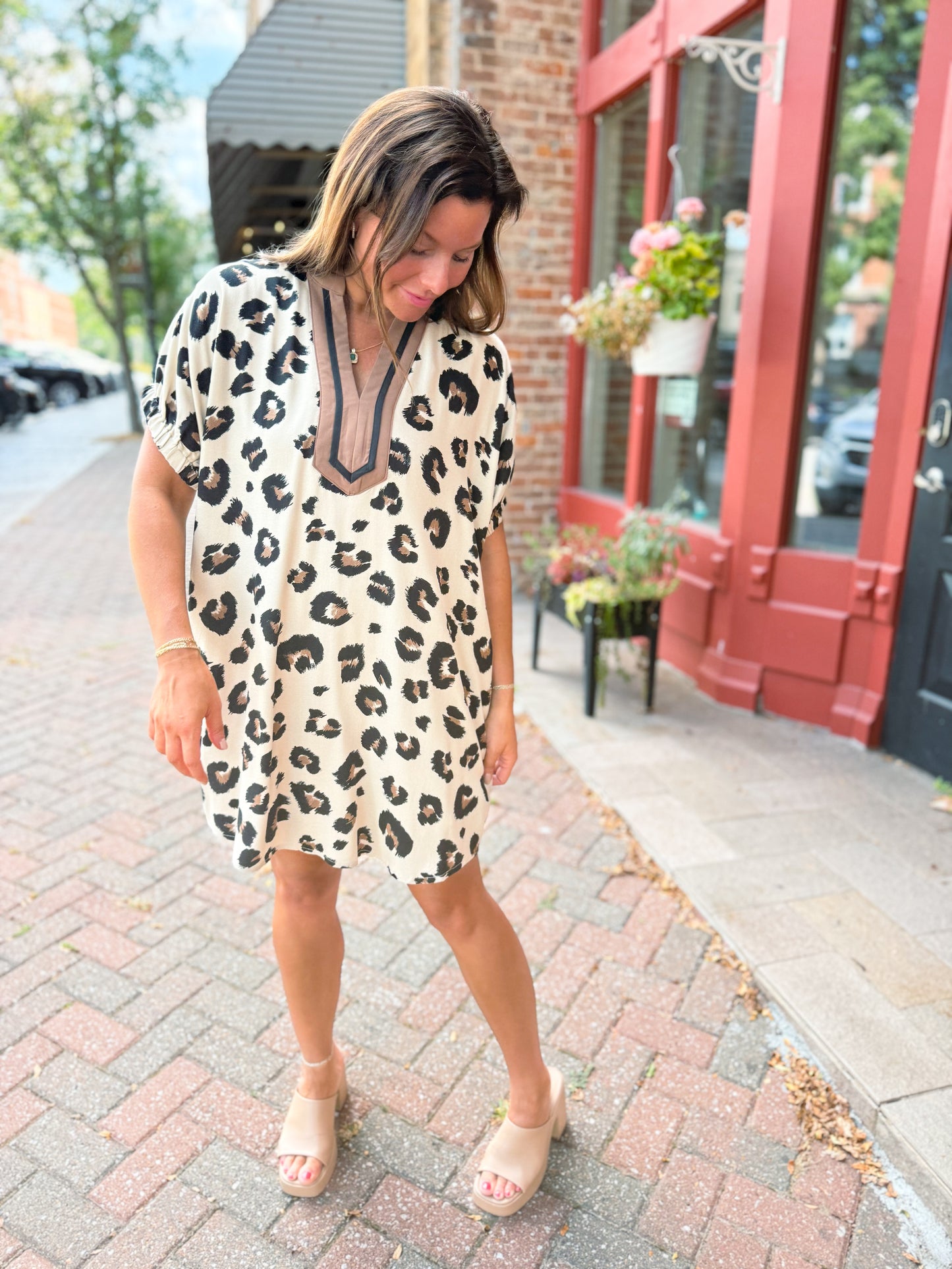 Imogen Spotted Mini Dress