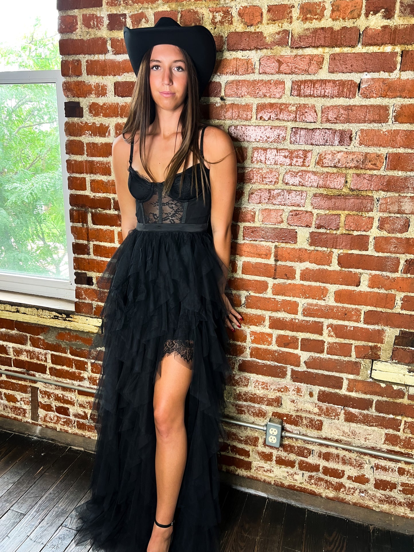 Showstopper Tulle & Lace Dress