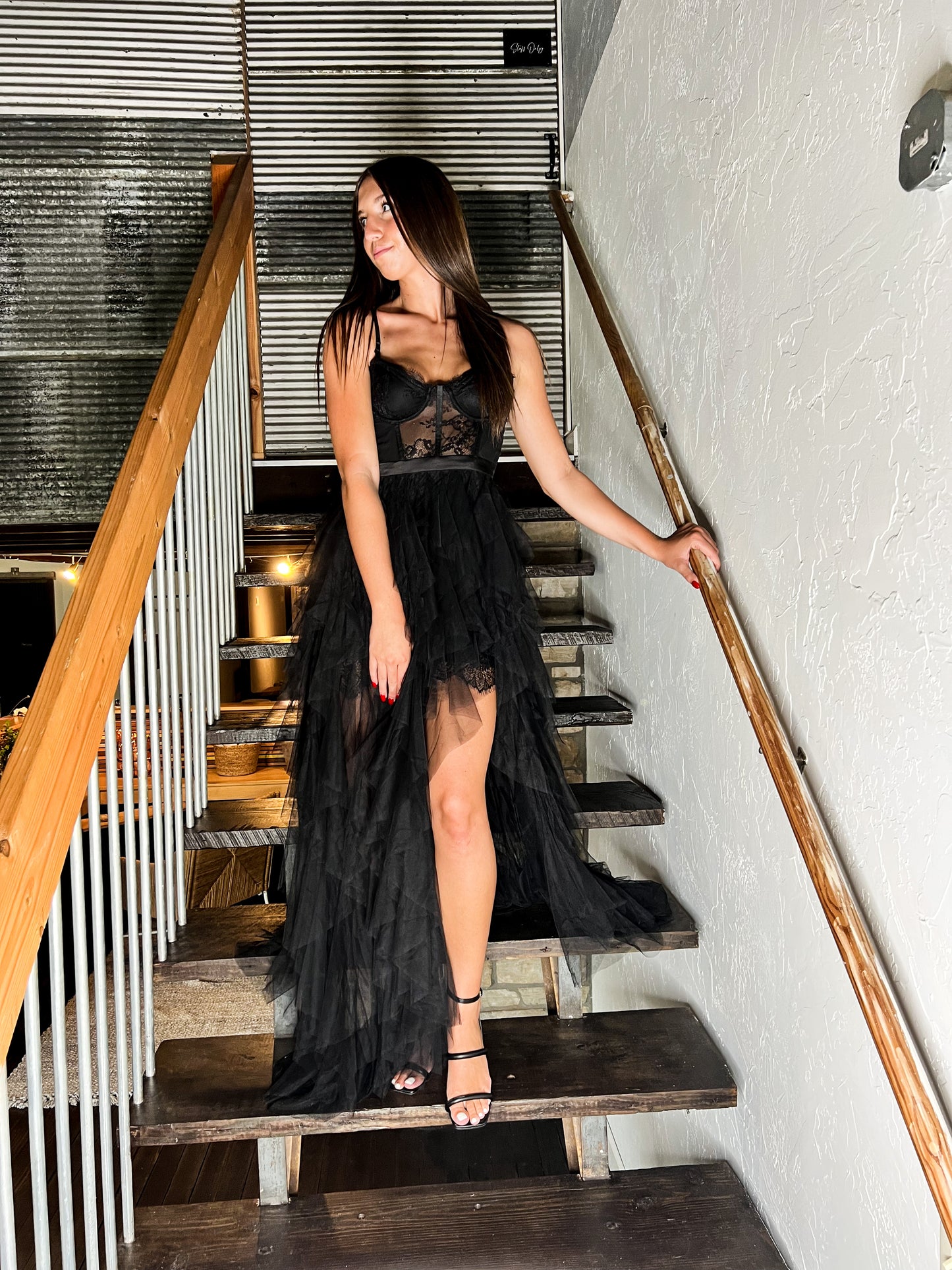 Showstopper Tulle & Lace Dress