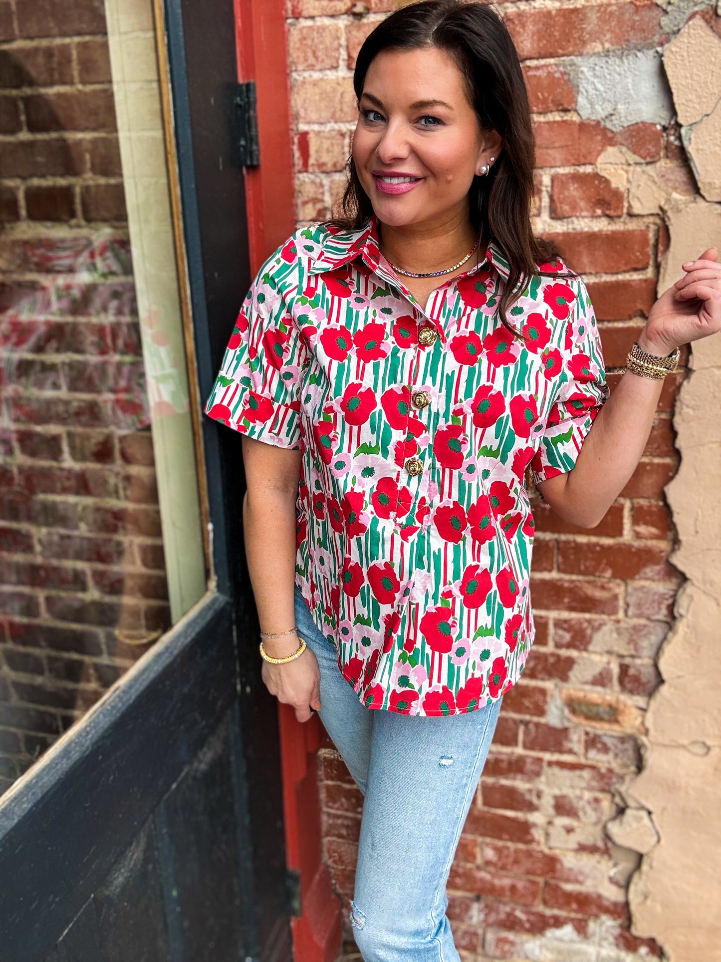 Kittridge Floral Blouse