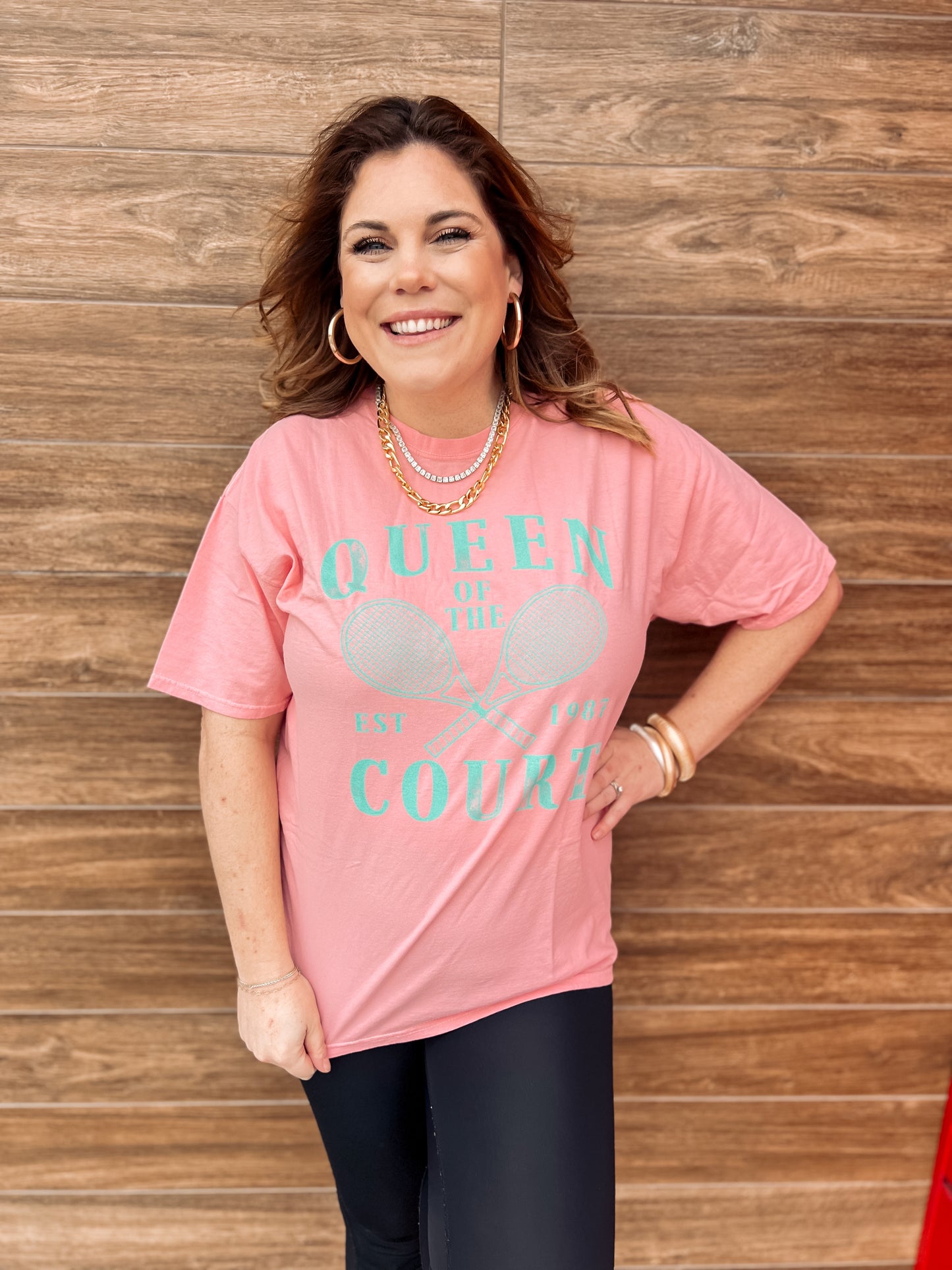 Queen of the Court Graphic Tee