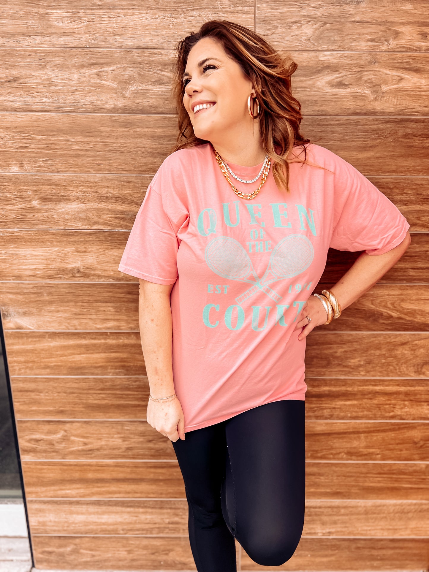Queen of the Court Graphic Tee