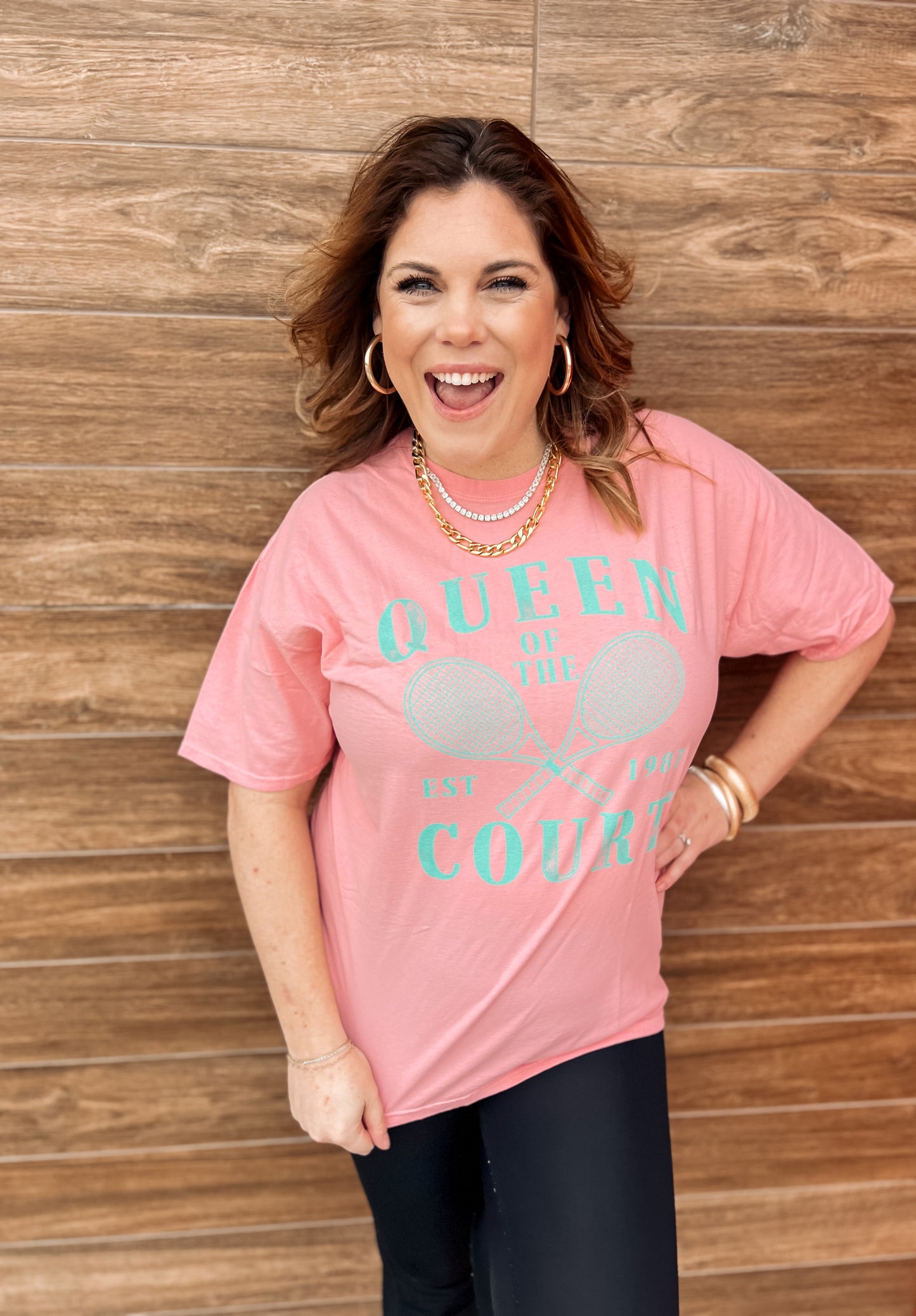 Queen of the Court Graphic Tee