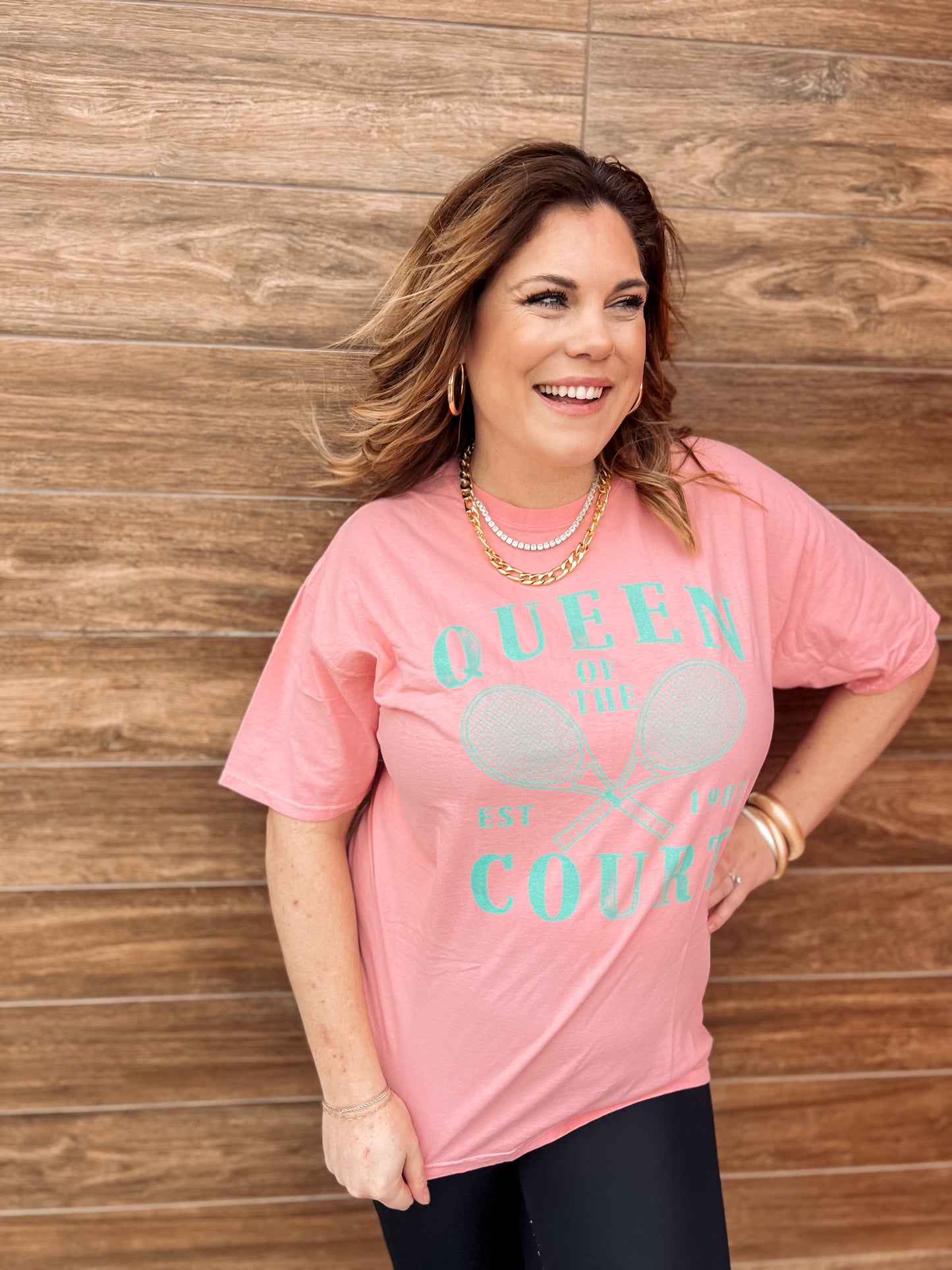 Queen of the Court Graphic Tee