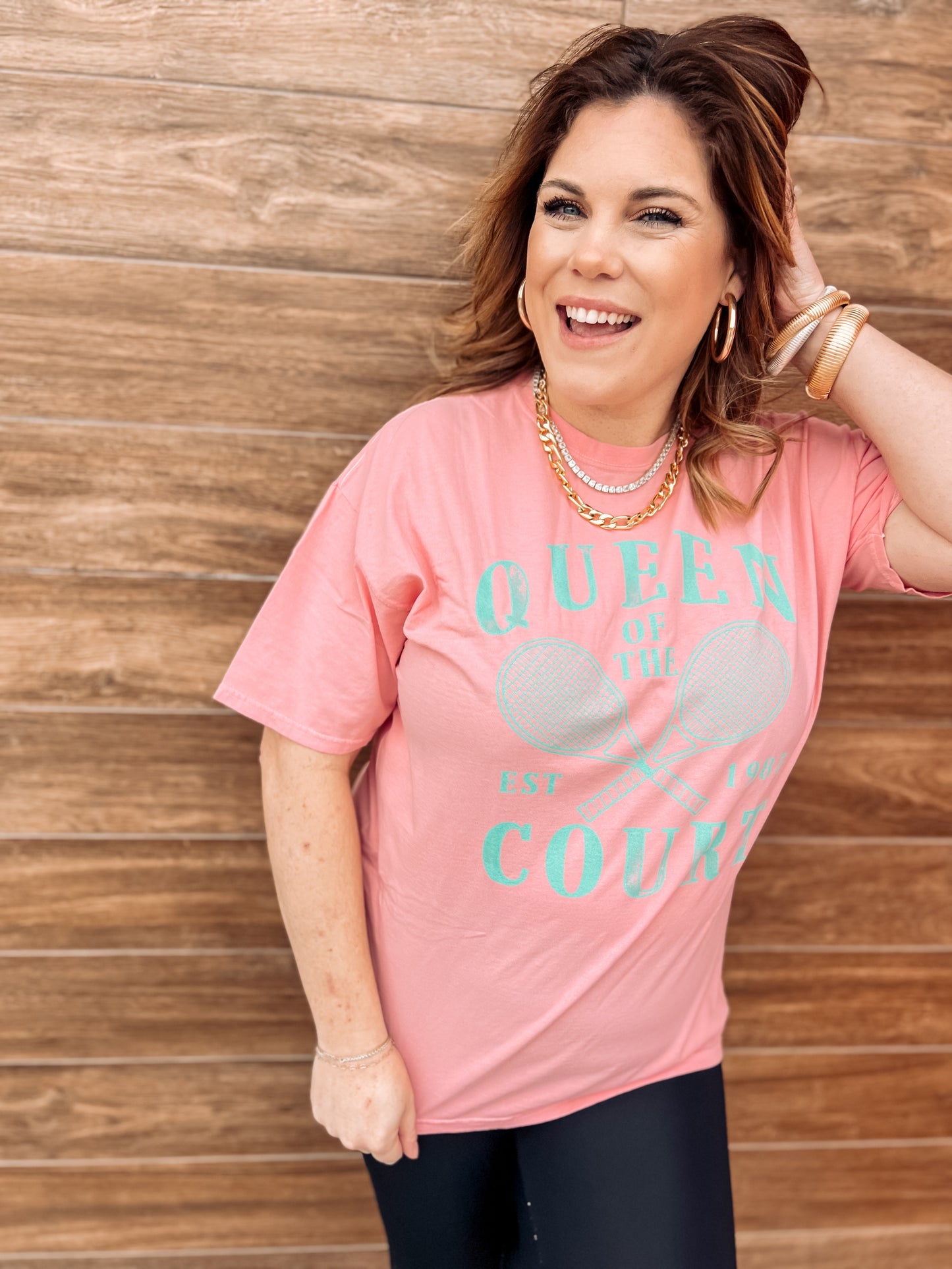 Queen of the Court Graphic Tee