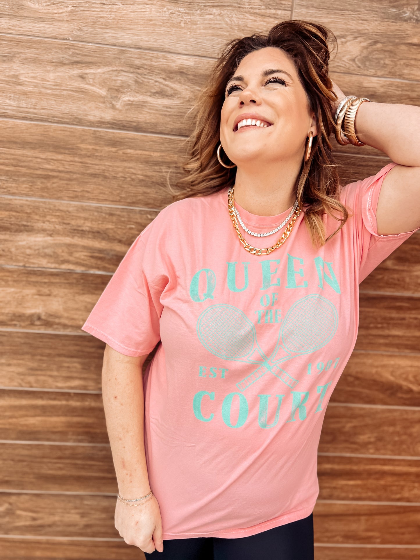 Queen of the Court Graphic Tee