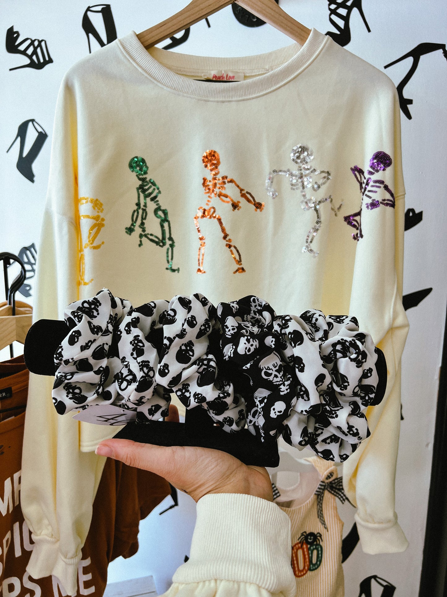 Skeleton Scrunchies