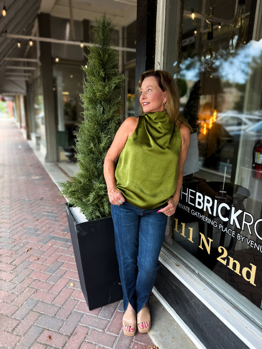 Olive Sorrento Halter