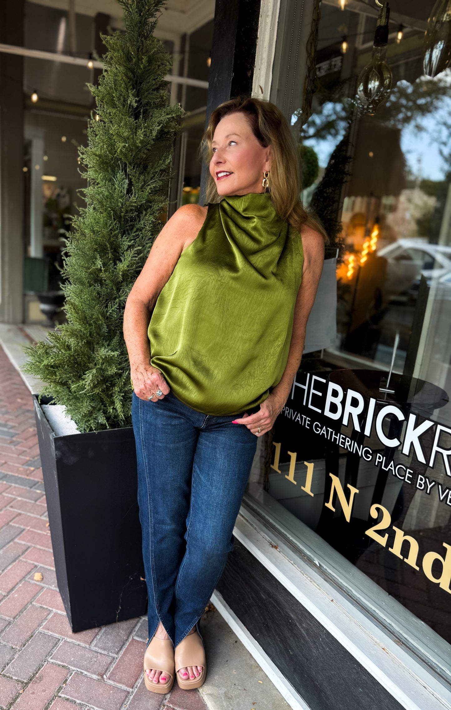 Olive Sorrento Halter