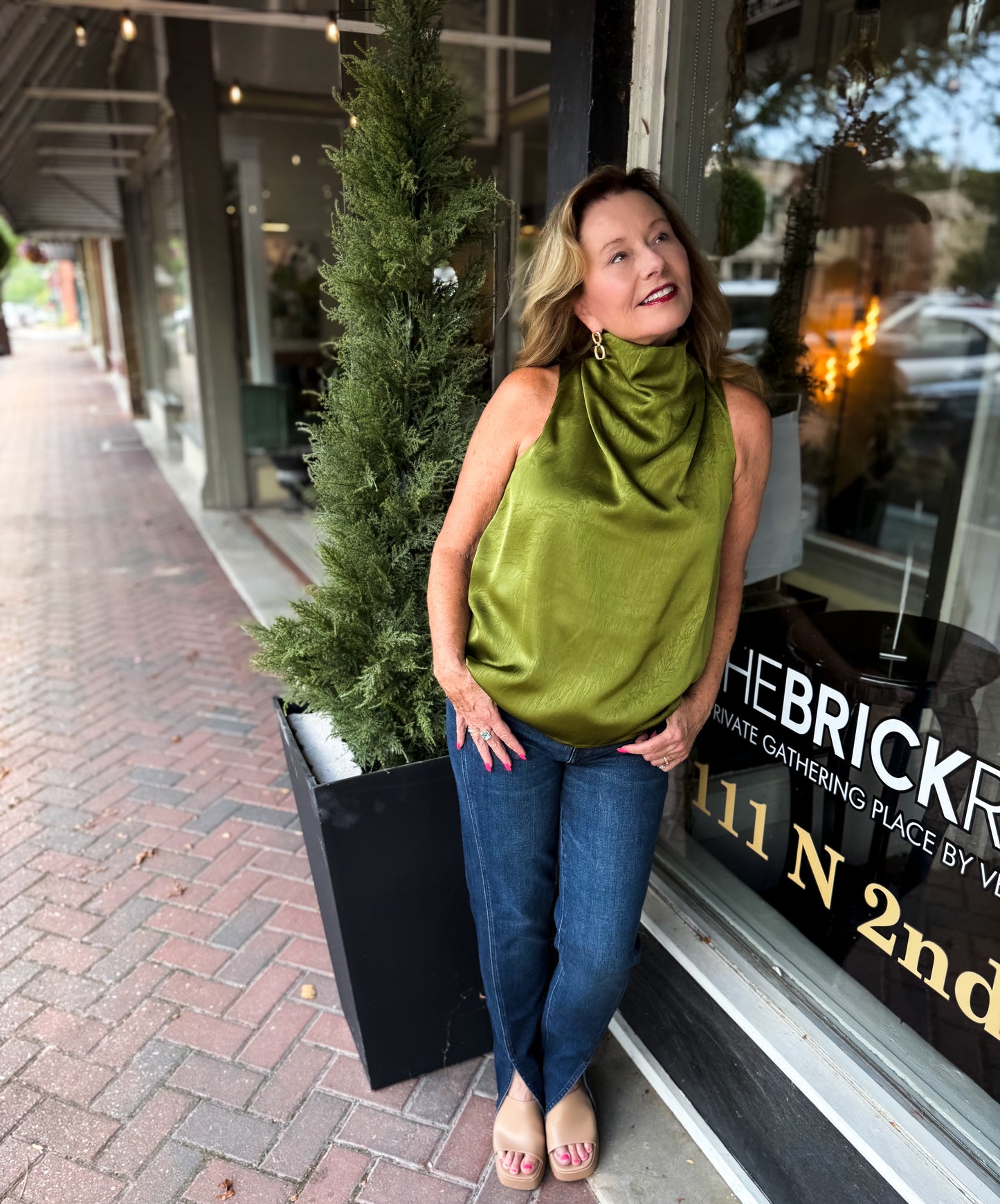 Olive Sorrento Halter