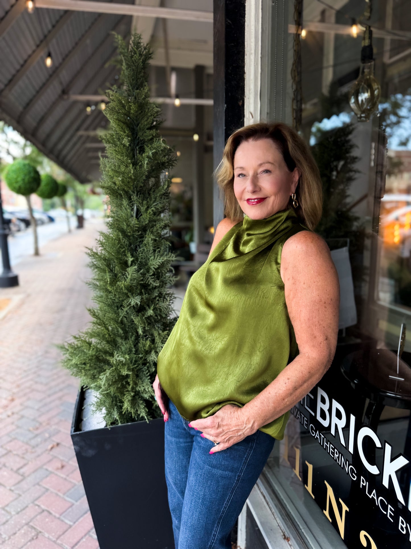 Olive Sorrento Halter