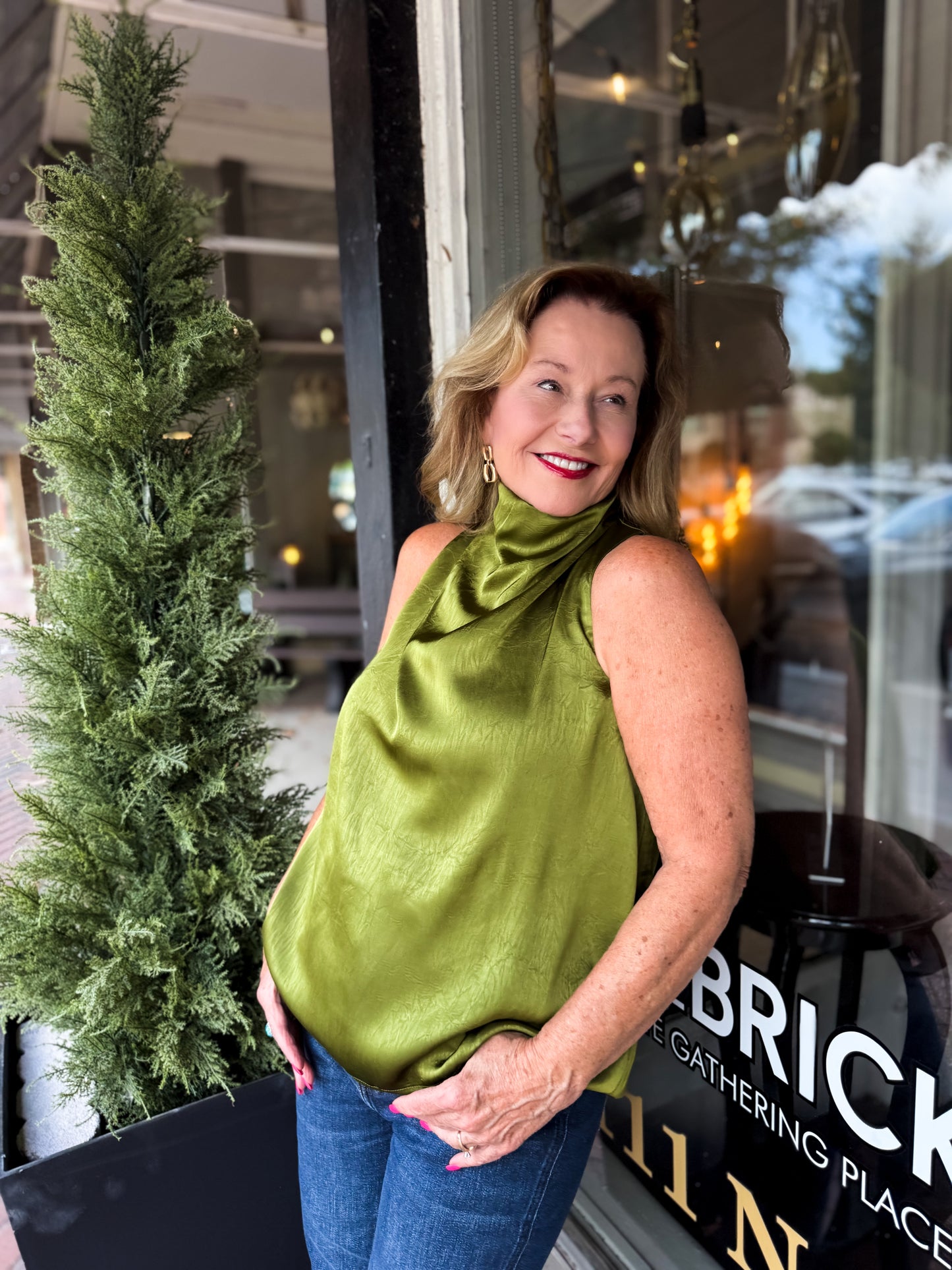 Olive Sorrento Halter