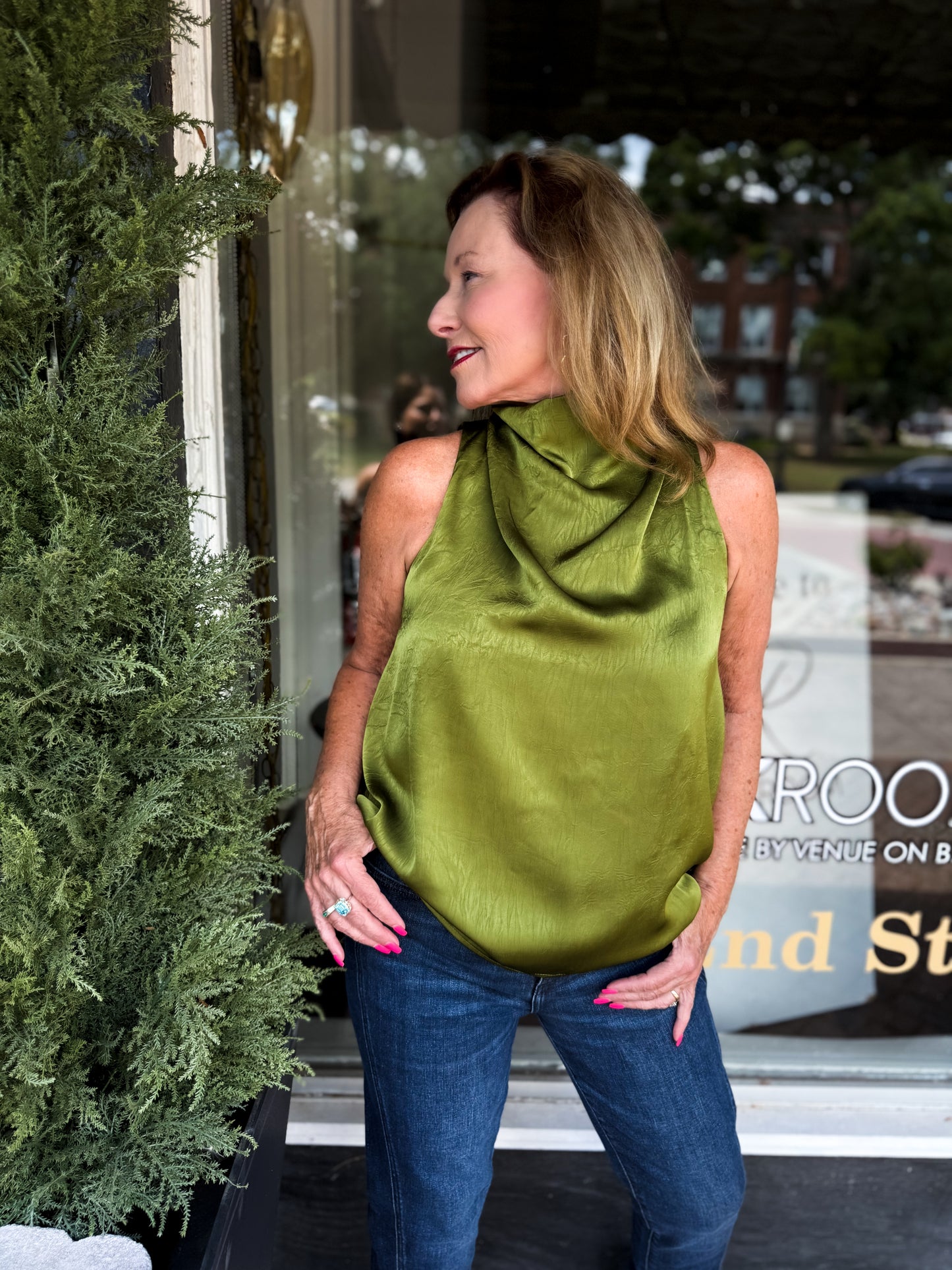 Olive Sorrento Halter
