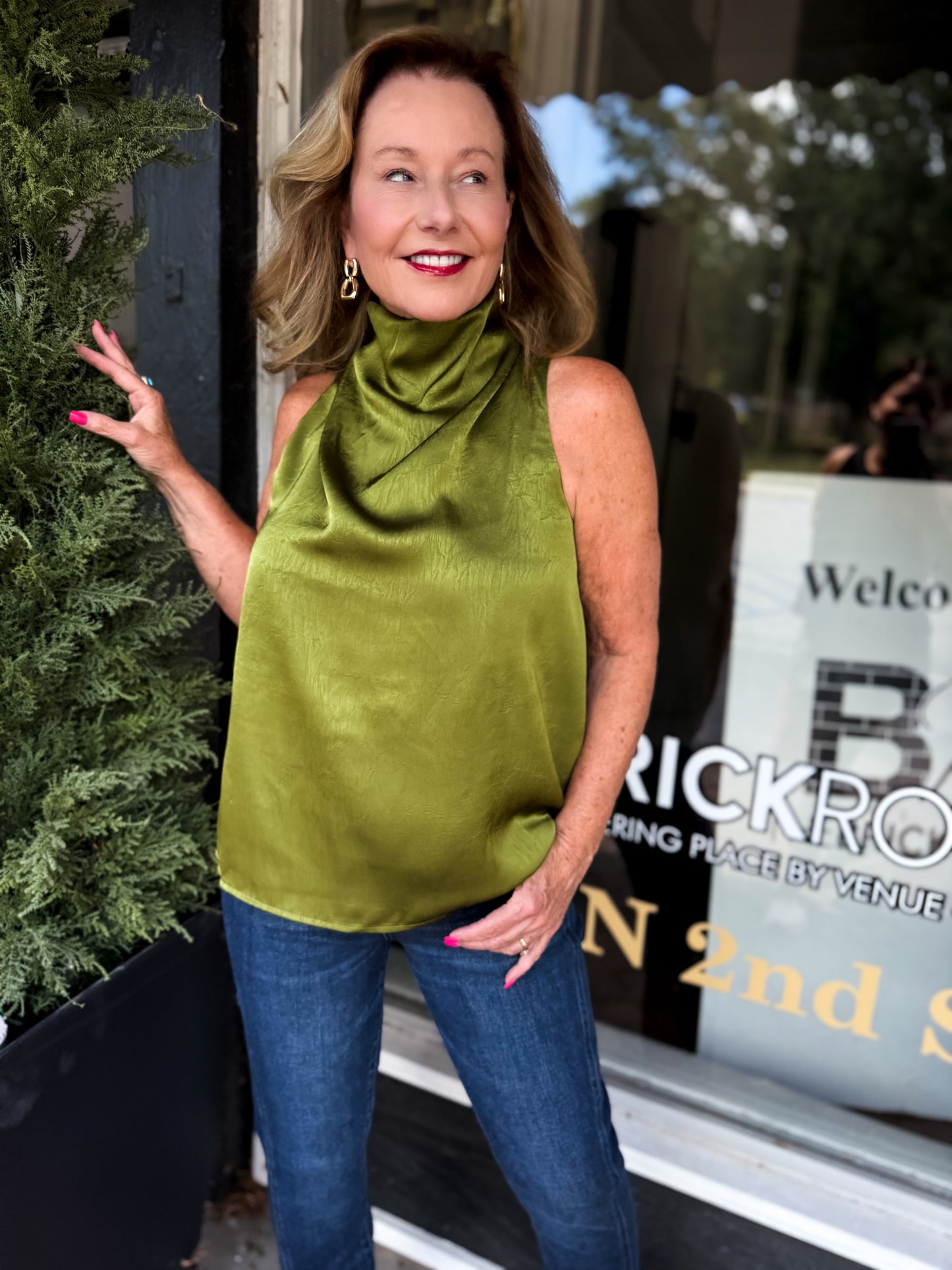 Olive Sorrento Halter