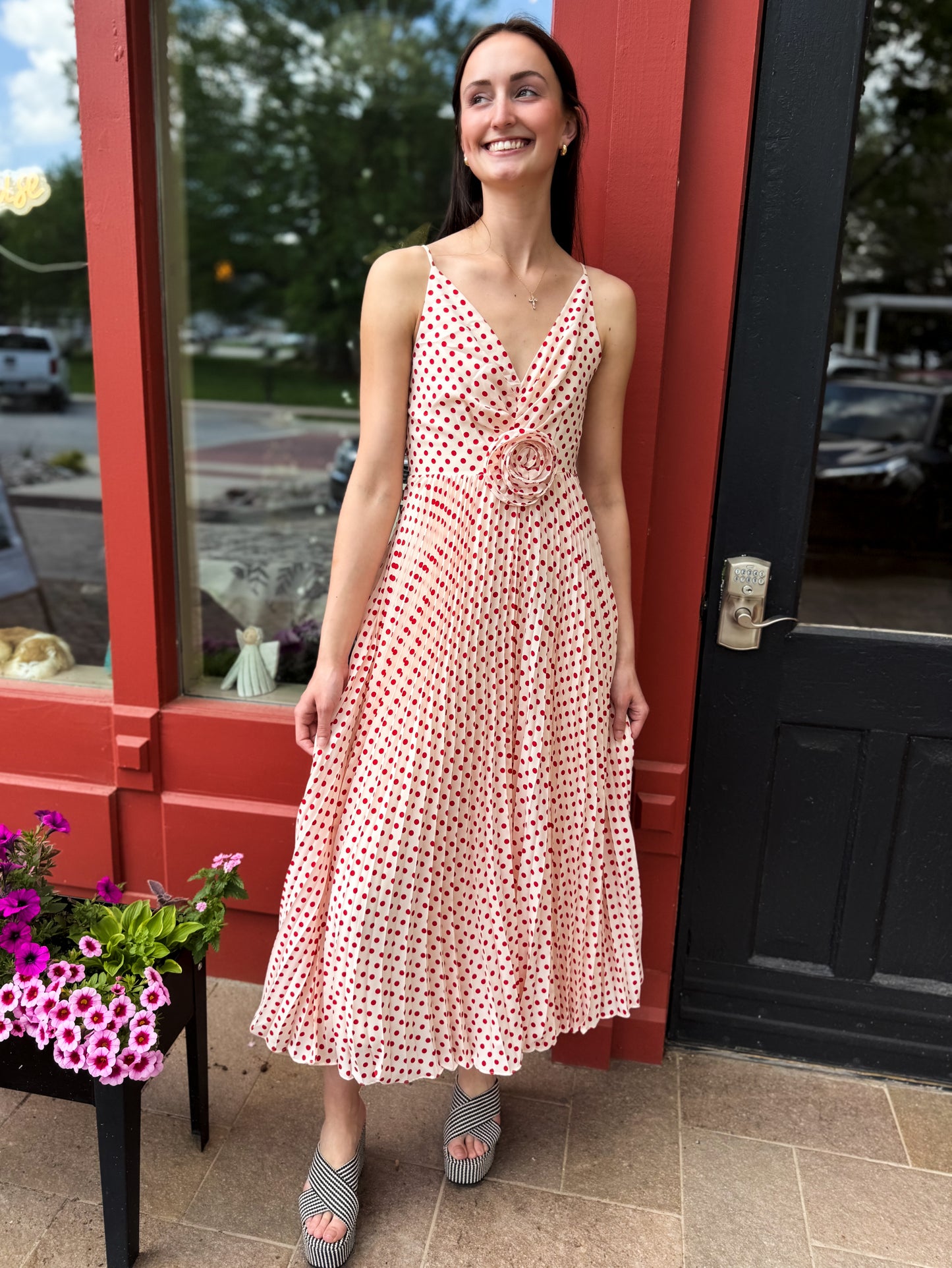 Shanina Rose Pleated Dress