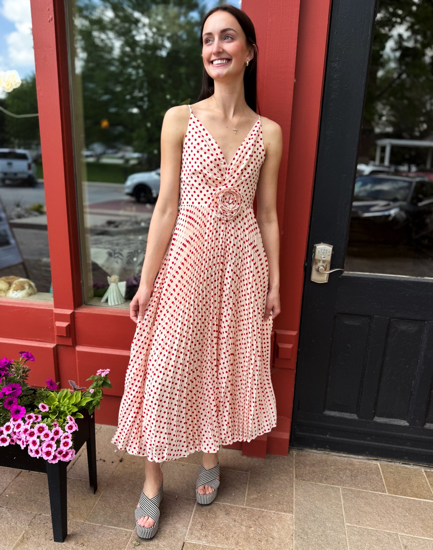 Shanina Rose Pleated Dress