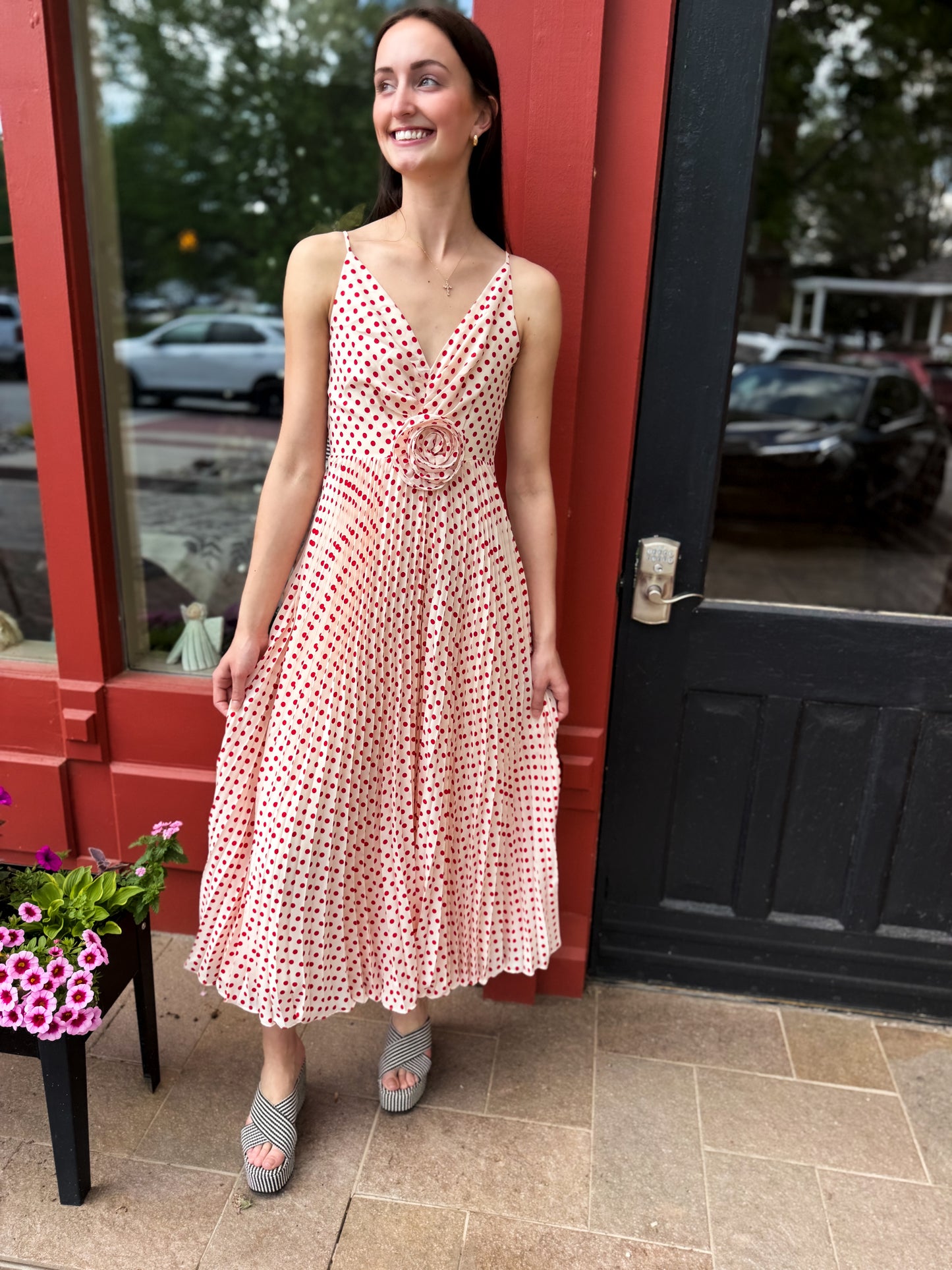 Shanina Rose Pleated Dress
