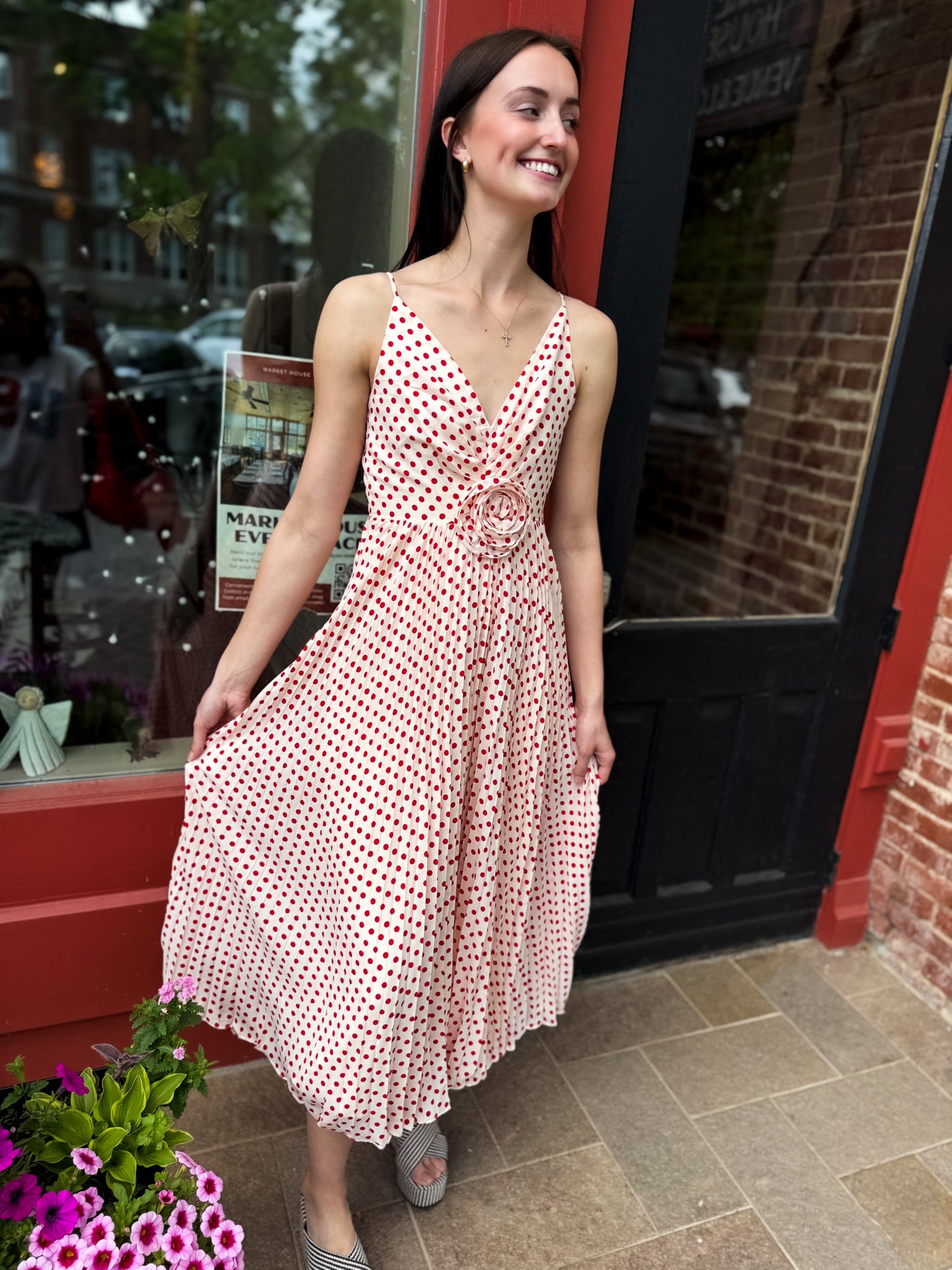 Shanina Rose Pleated Dress