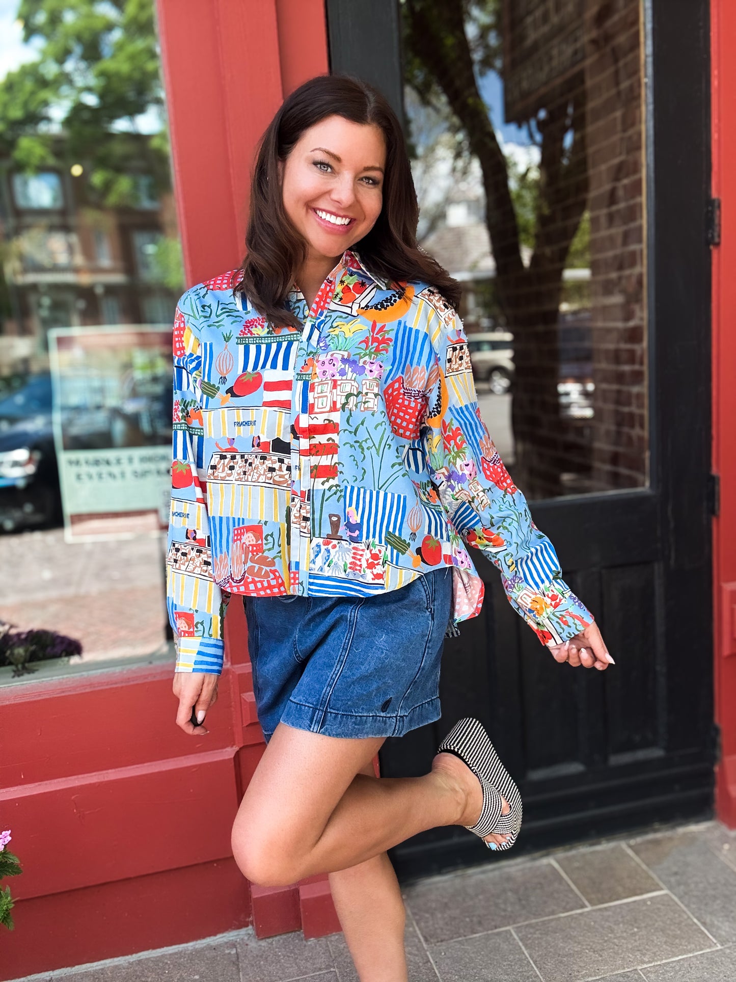 Cafe Chic Top