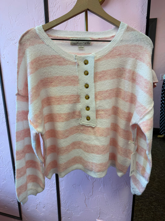 Sweet Serenity Stripe Sweater