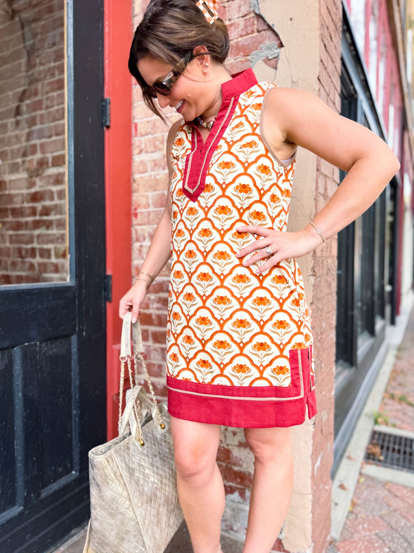 Autumn Breeze Mini Dress