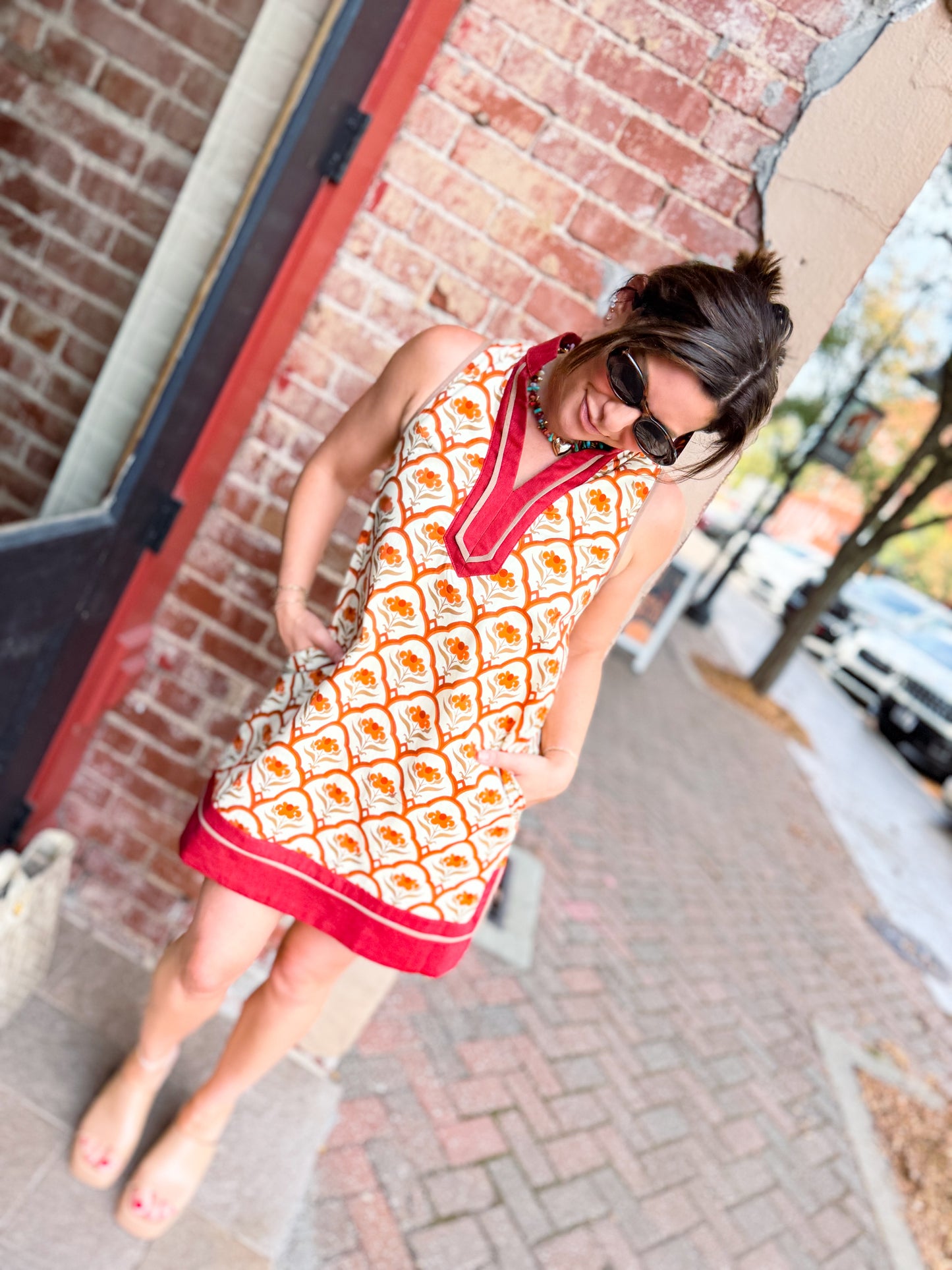 Autumn Breeze Mini Dress