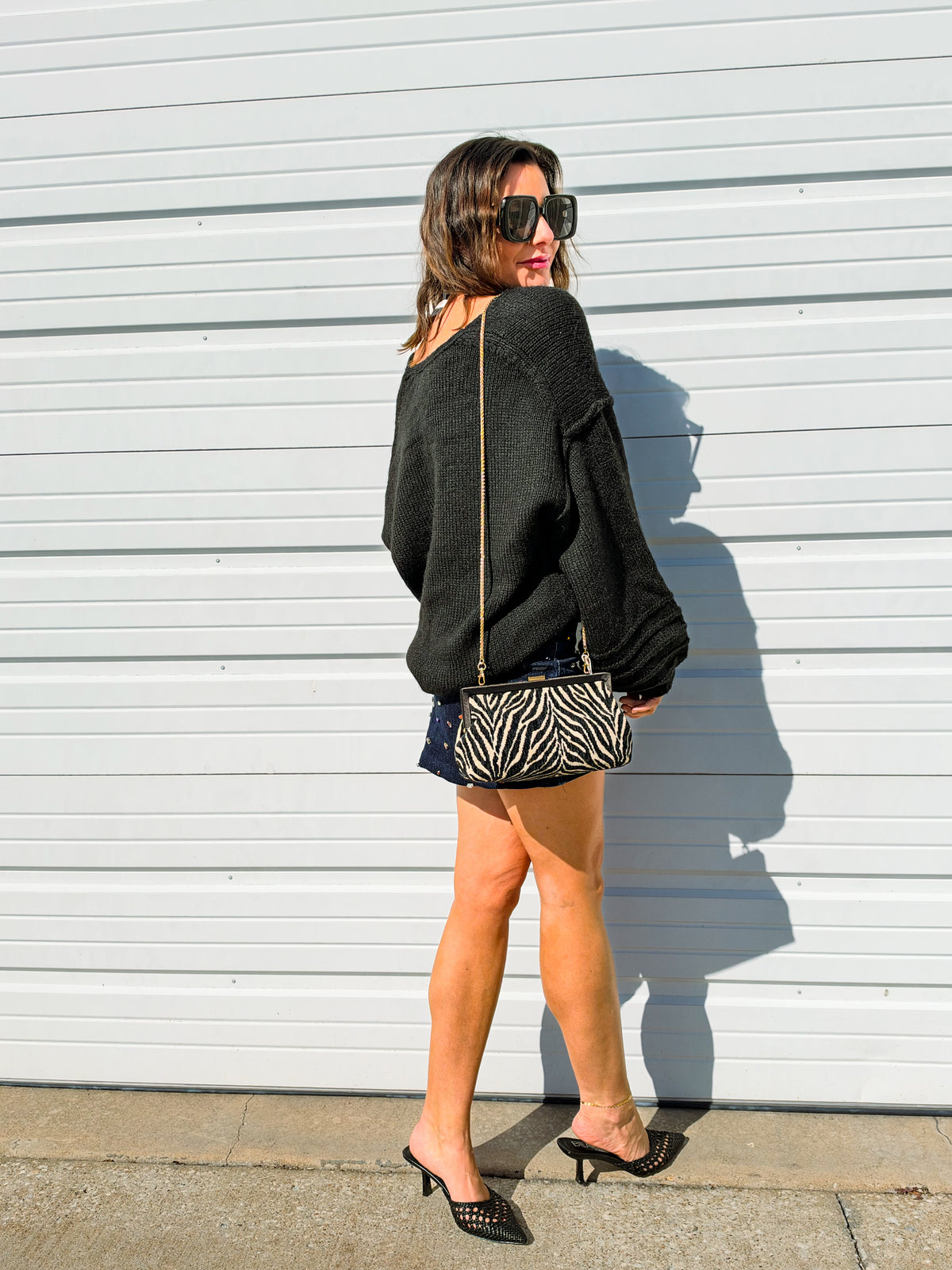 Paige Balloon Sleeve Sweater