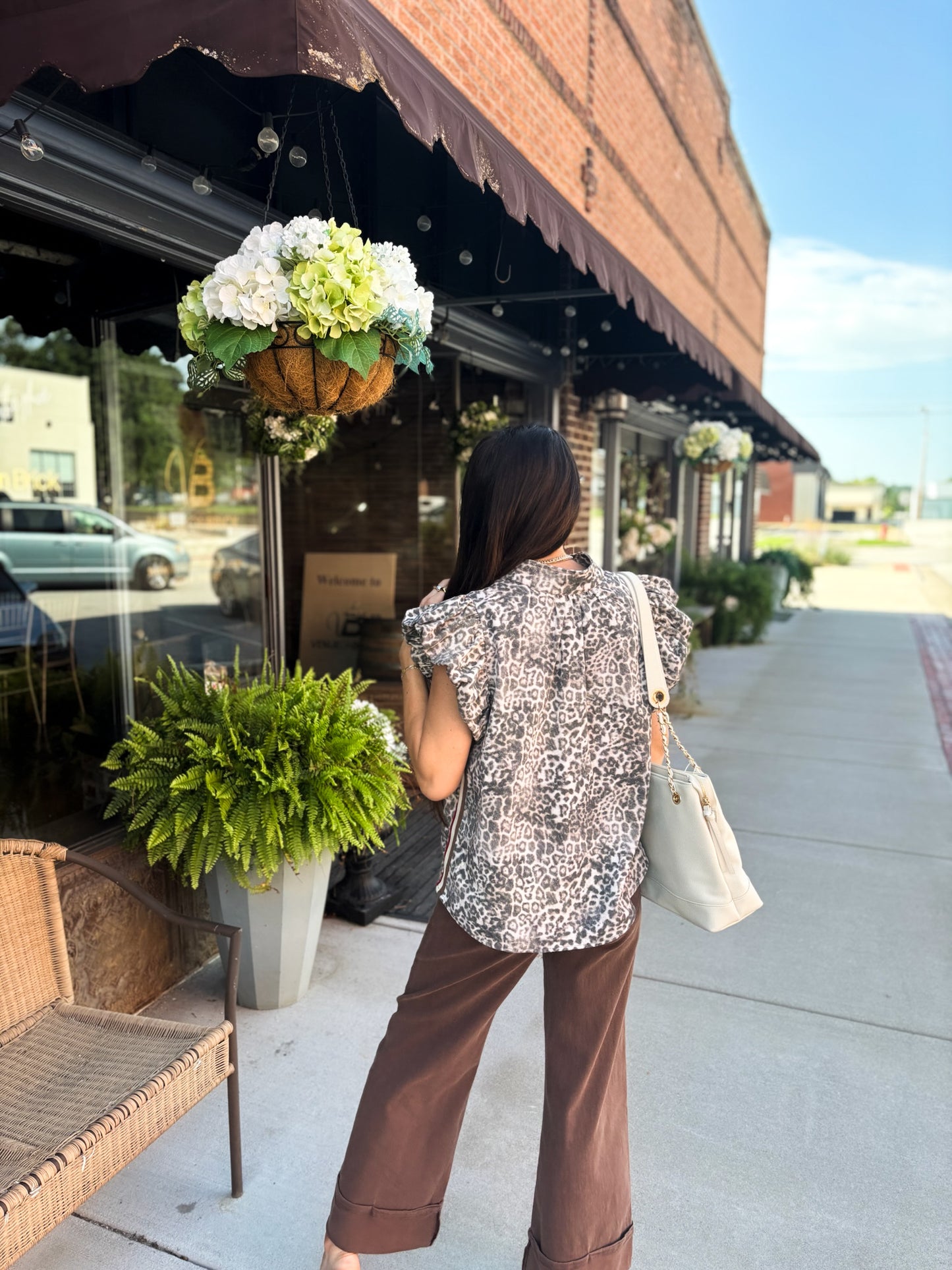 Savanna Stripe Top