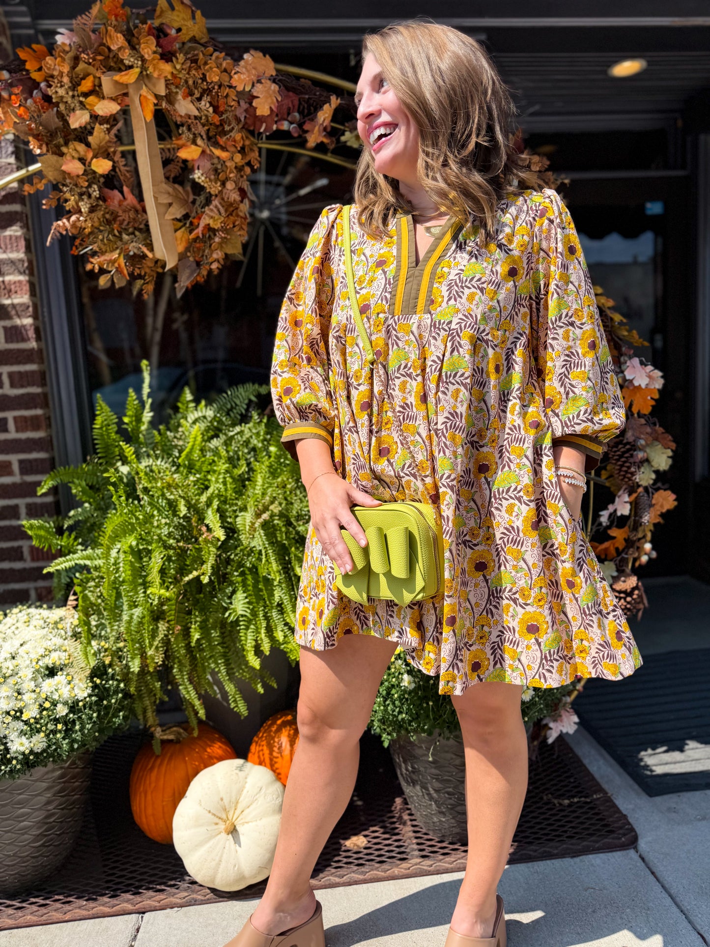 Marigold Meadow Dress