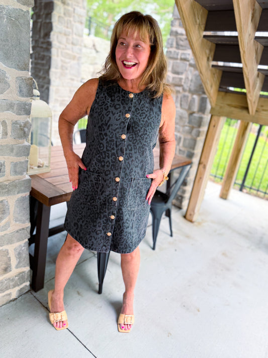 Wild Side Denim Dress