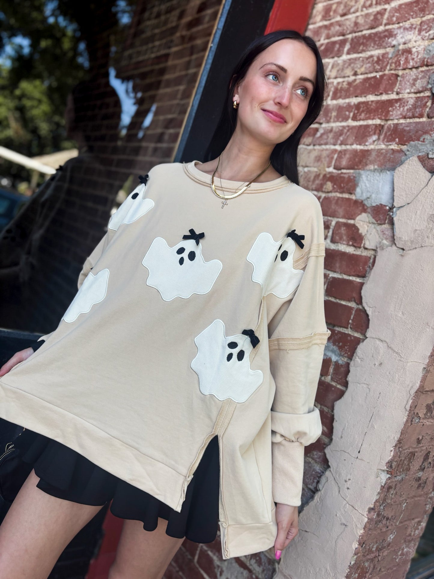 Boos & Bows Oversized Sweatshirt