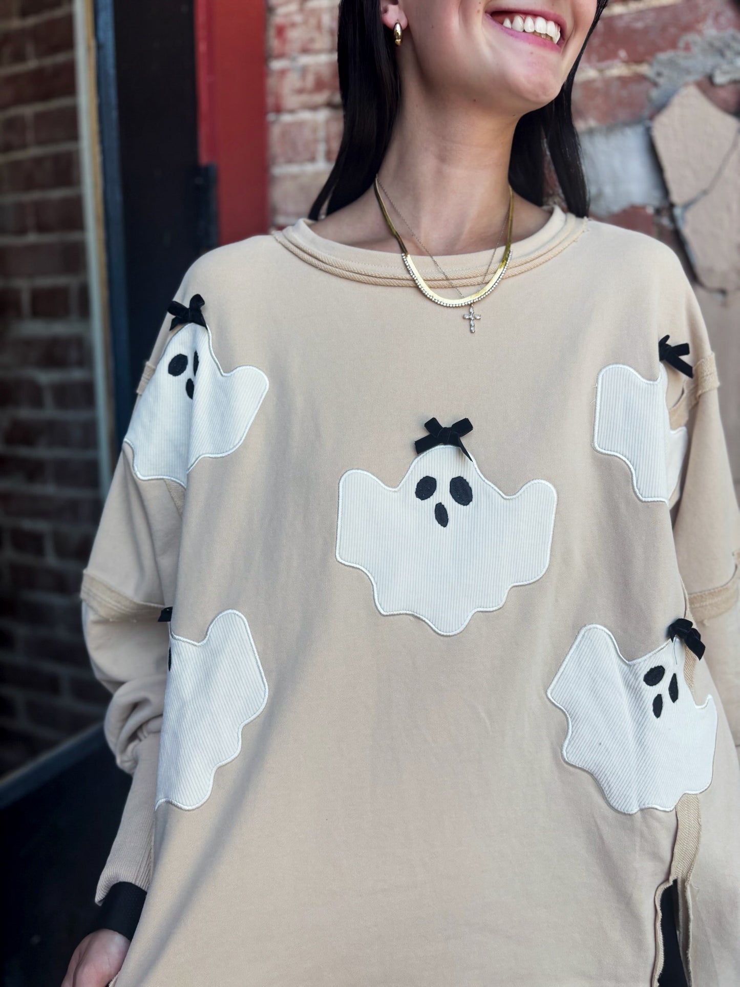 Boos & Bows Oversized Sweatshirt
