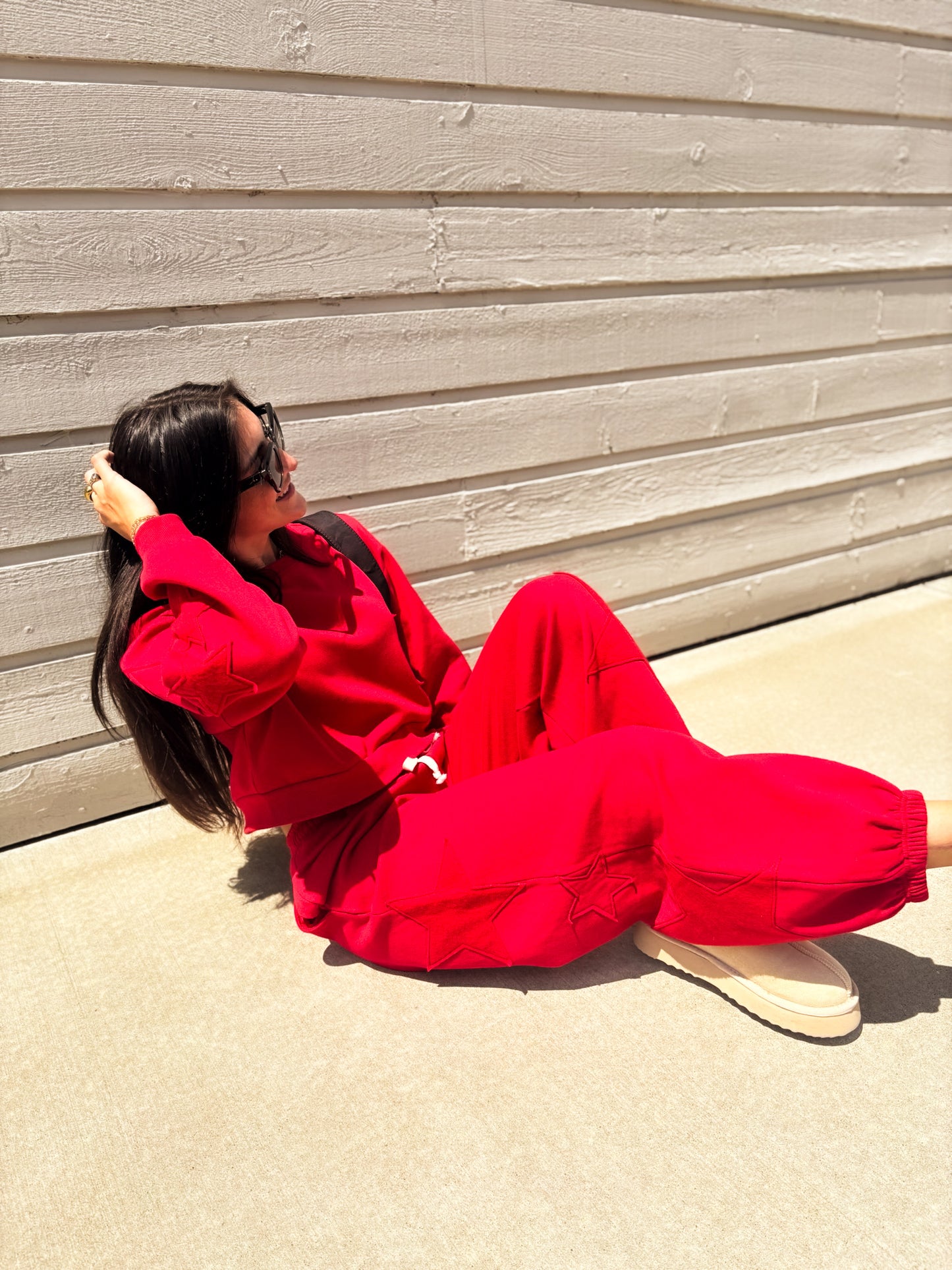 Scarlet Star Fleece Jogger