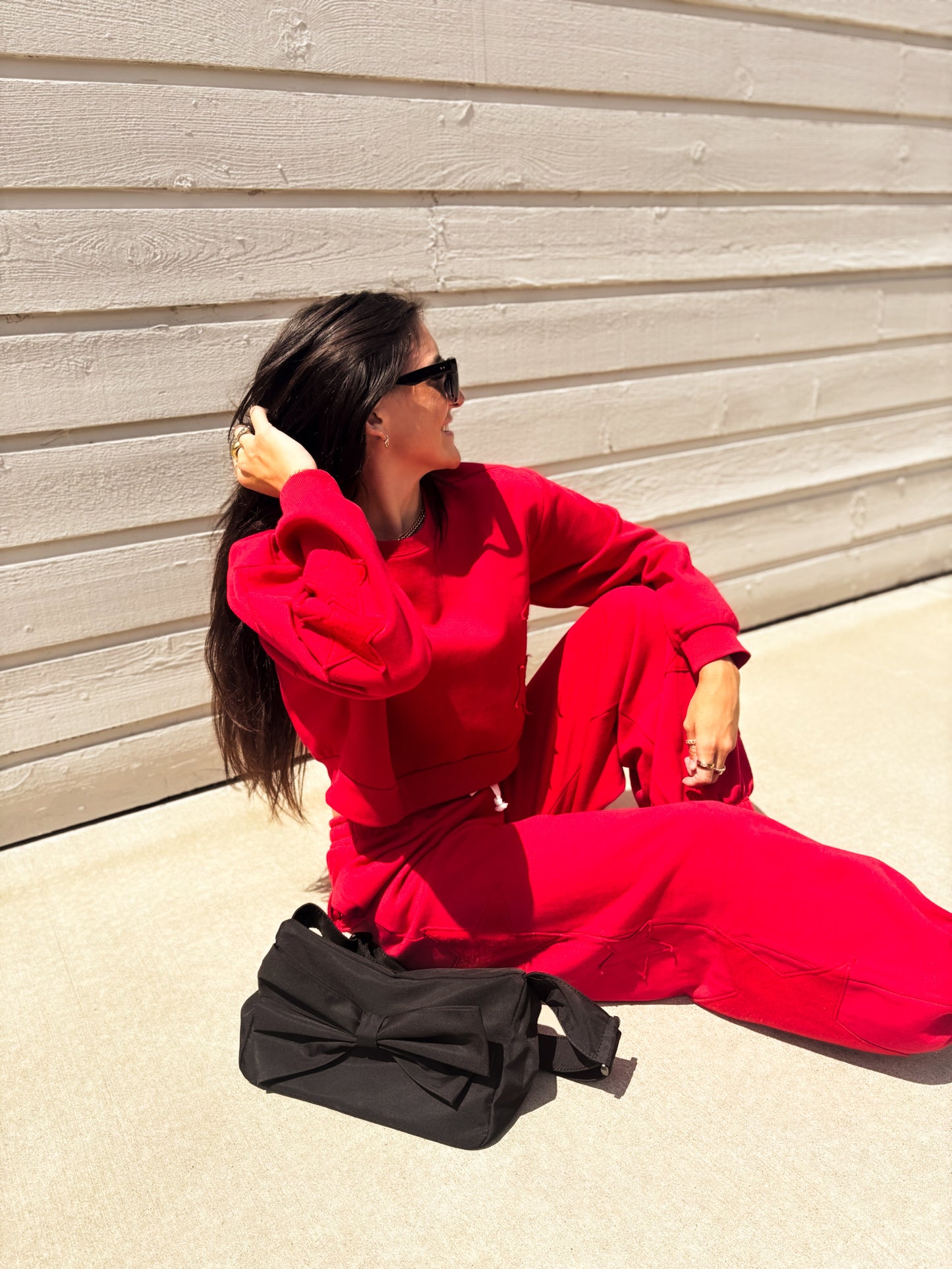 Scarlet Star Fleece Crewneck