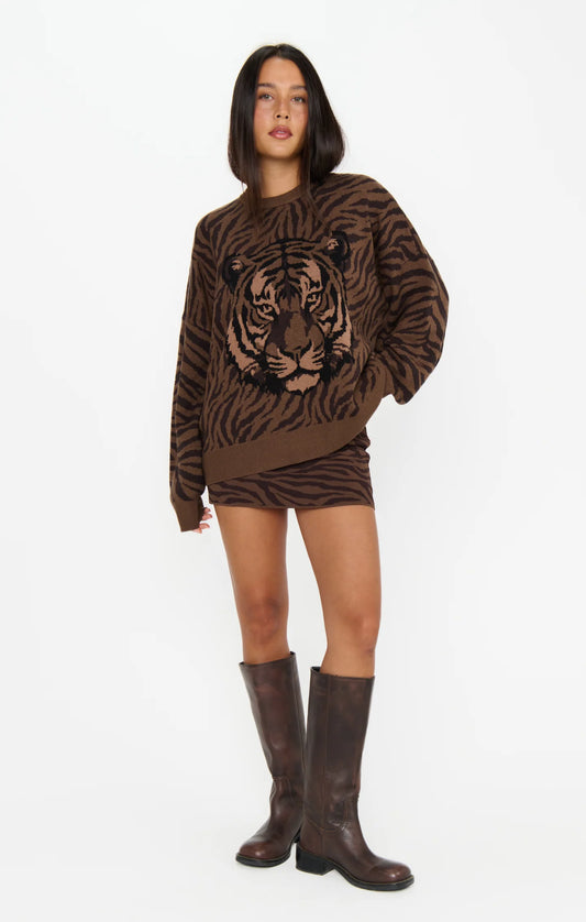 Wild Tiger Seasons Sweater