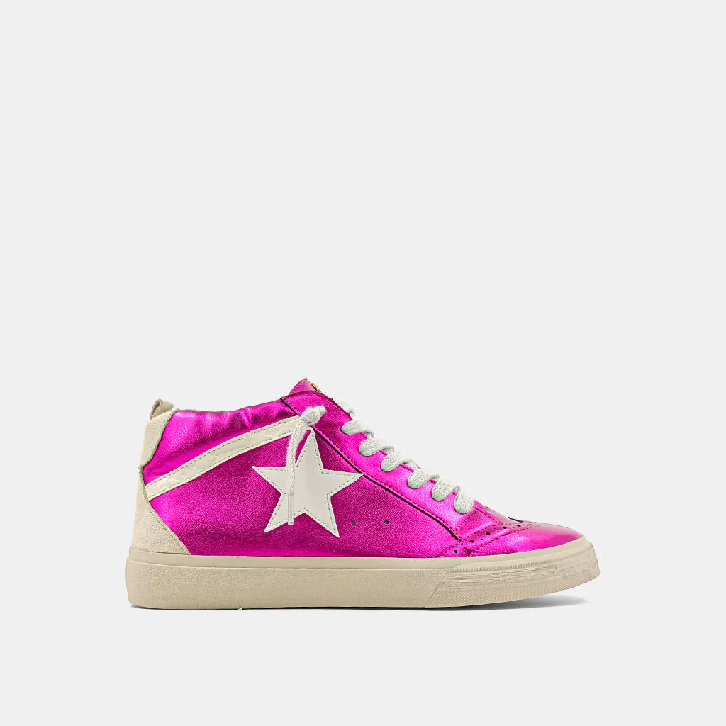 Bright Pink Paulina Sneaker
