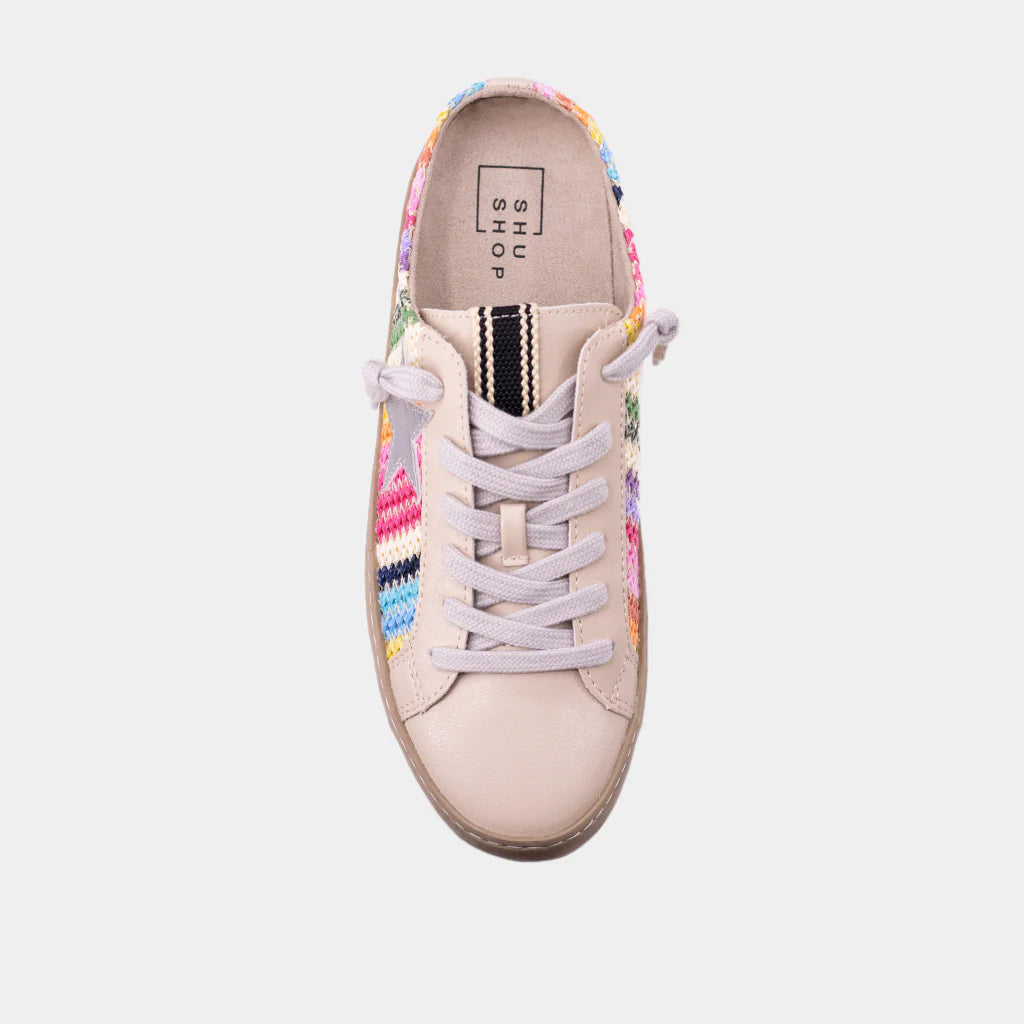 Polka Bright Multi Stripe Slide Sneaker