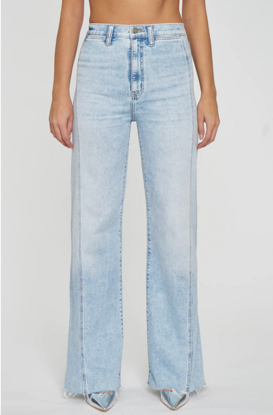 Cupid Far Out Seamed Wide Leg