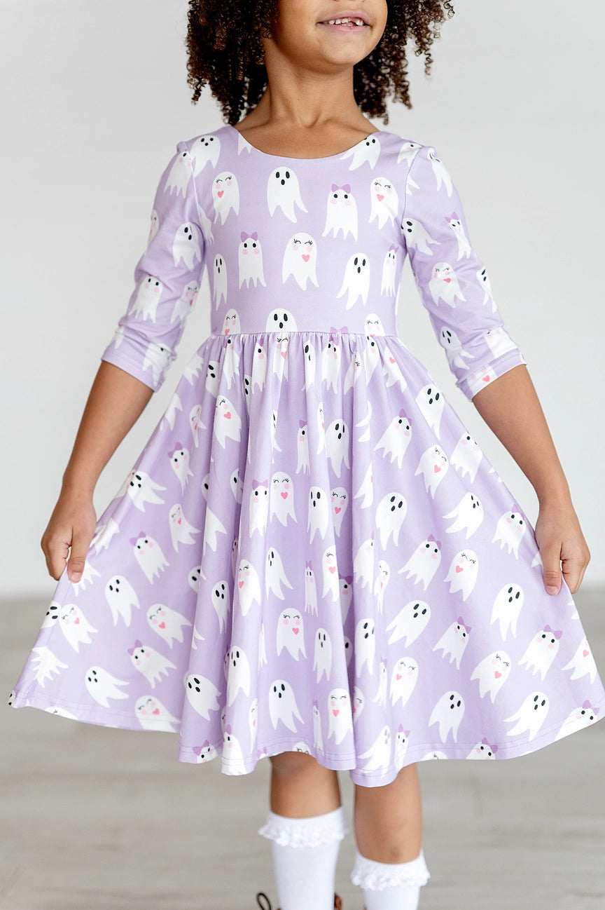Purple Girly Ghost Emile Dress