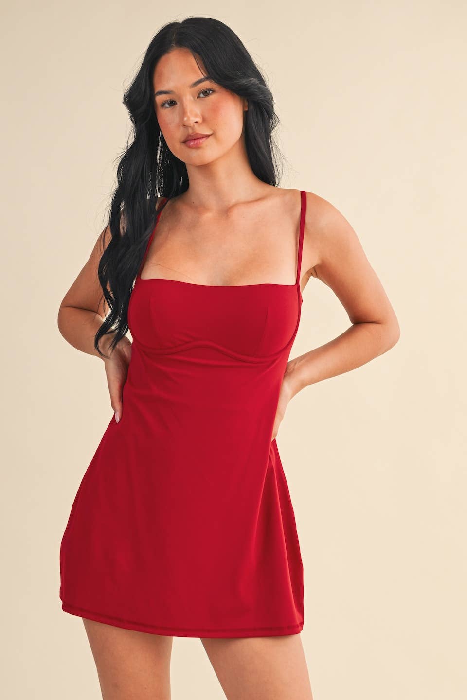 Cherry Sweetheart Dress